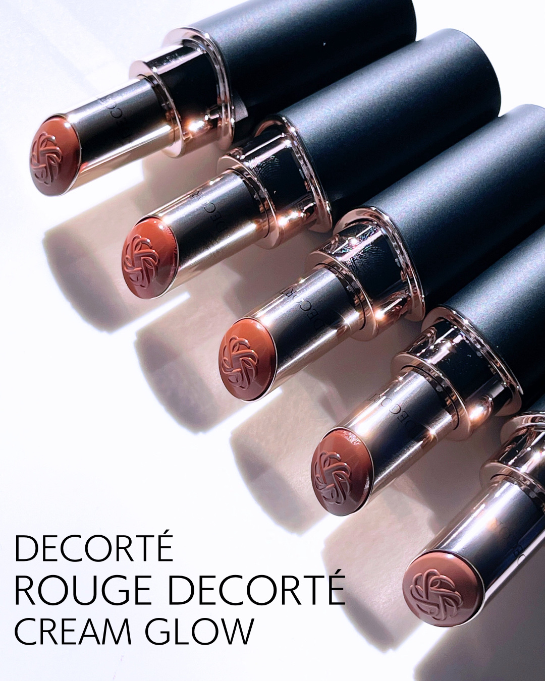 ルージュデコルテ　クリームグロウ 09G hug&kiss/DECORTÉ/口紅を使ったクチコミ（2枚目）