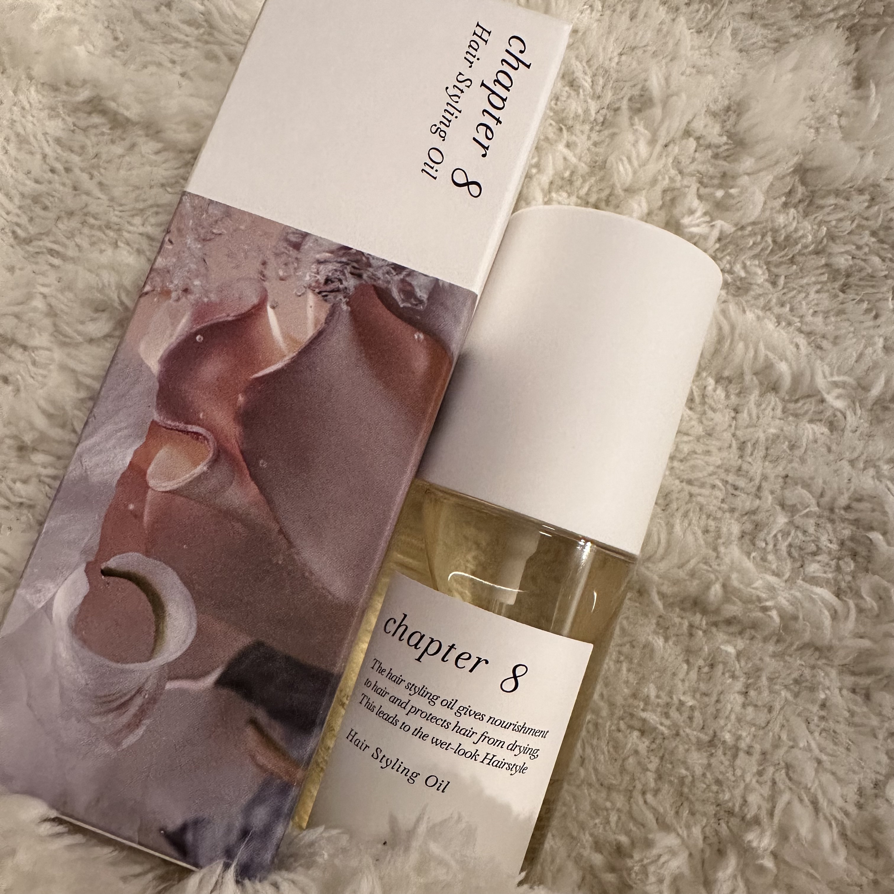 ヘアスタイリングオイル チャプター8/Aíam/ヘアオイルを使ったクチコミ（1枚目）