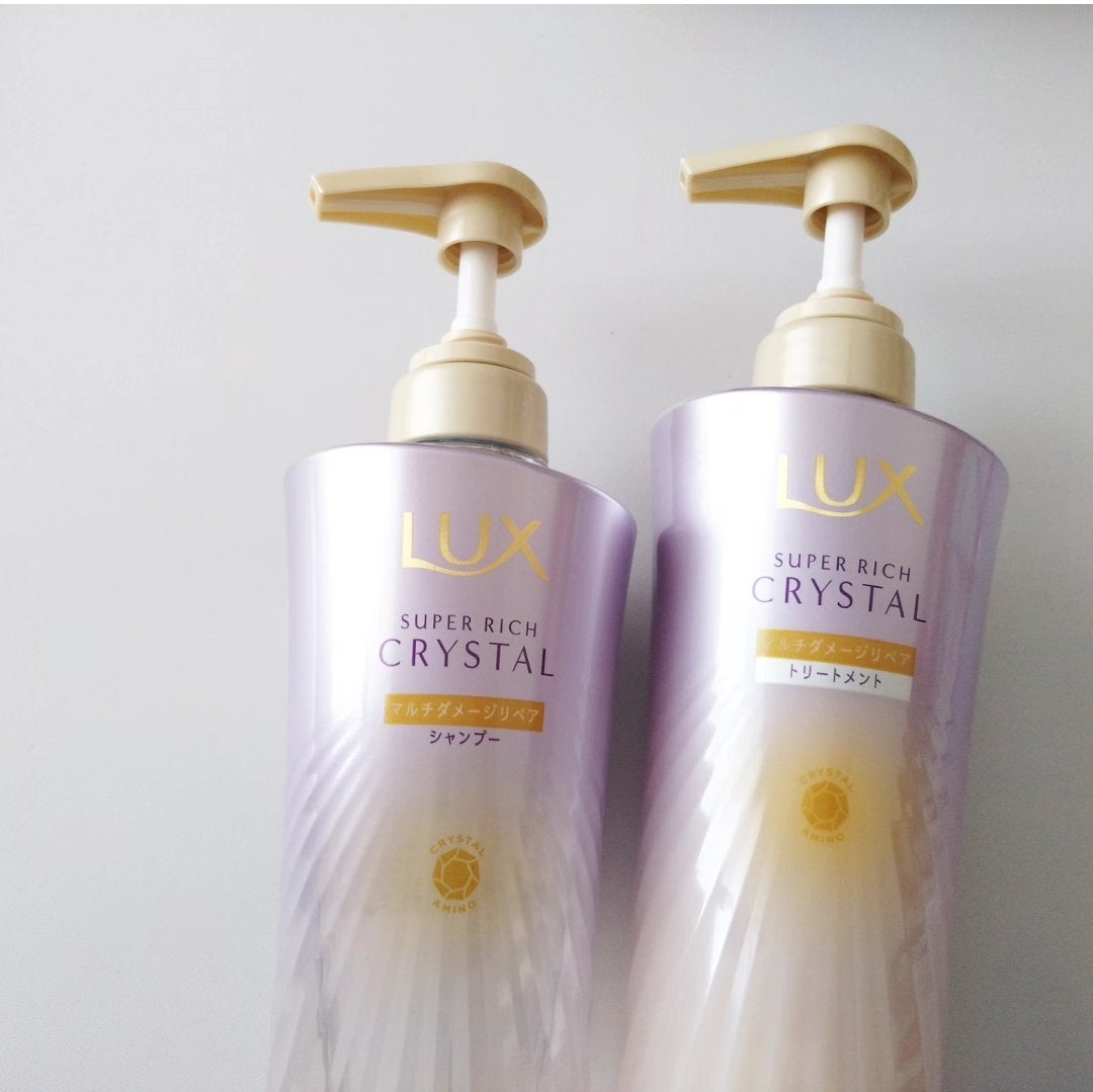 スーパーリッチクリスタル マルチダメージリペア シャンプー/トリートメント/LUX/市販シャンプーを使ったクチコミ(2枚目)
