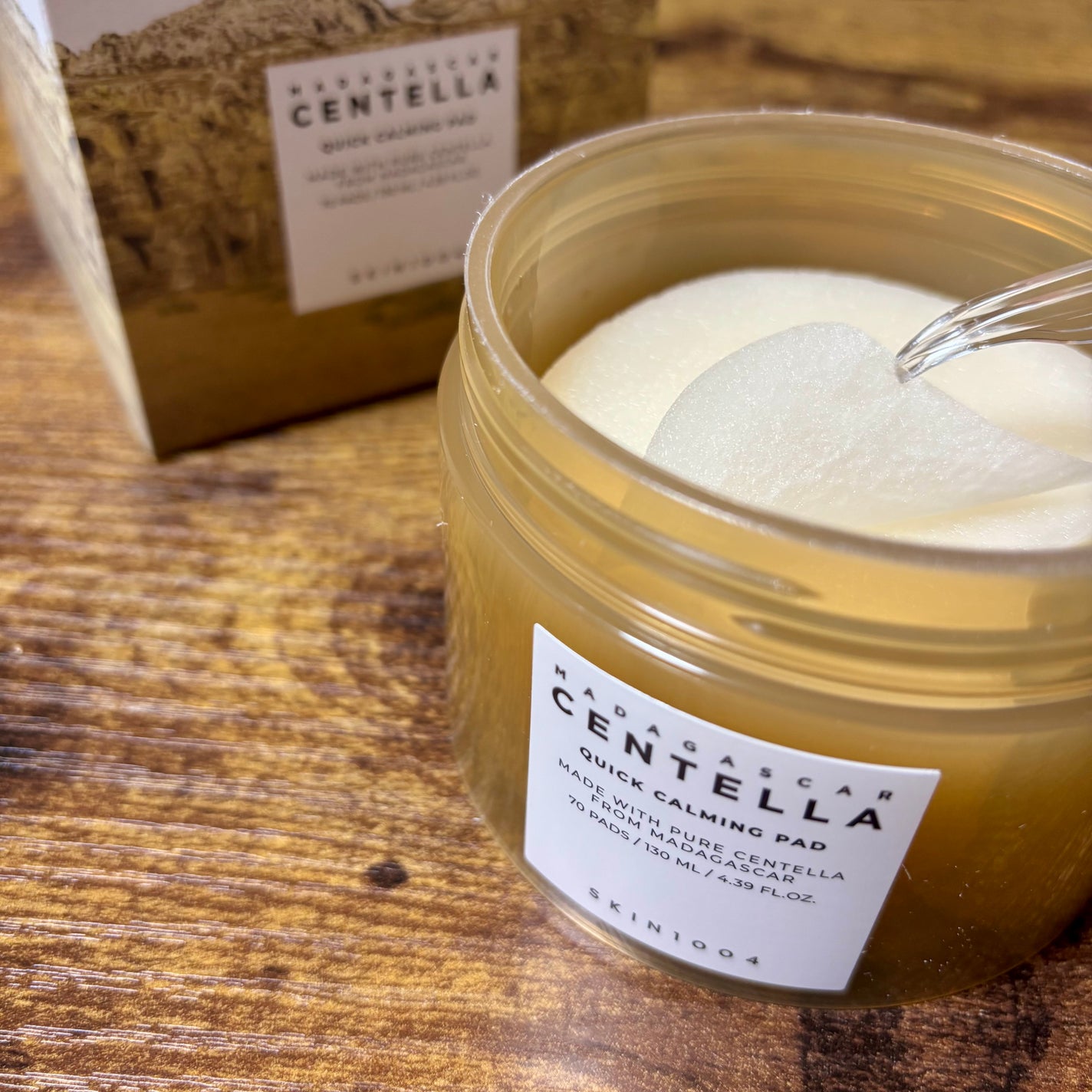 センテラ クイックカーミングパッド/SKIN1004/トナーパッドを使ったクチコミ(2枚目)