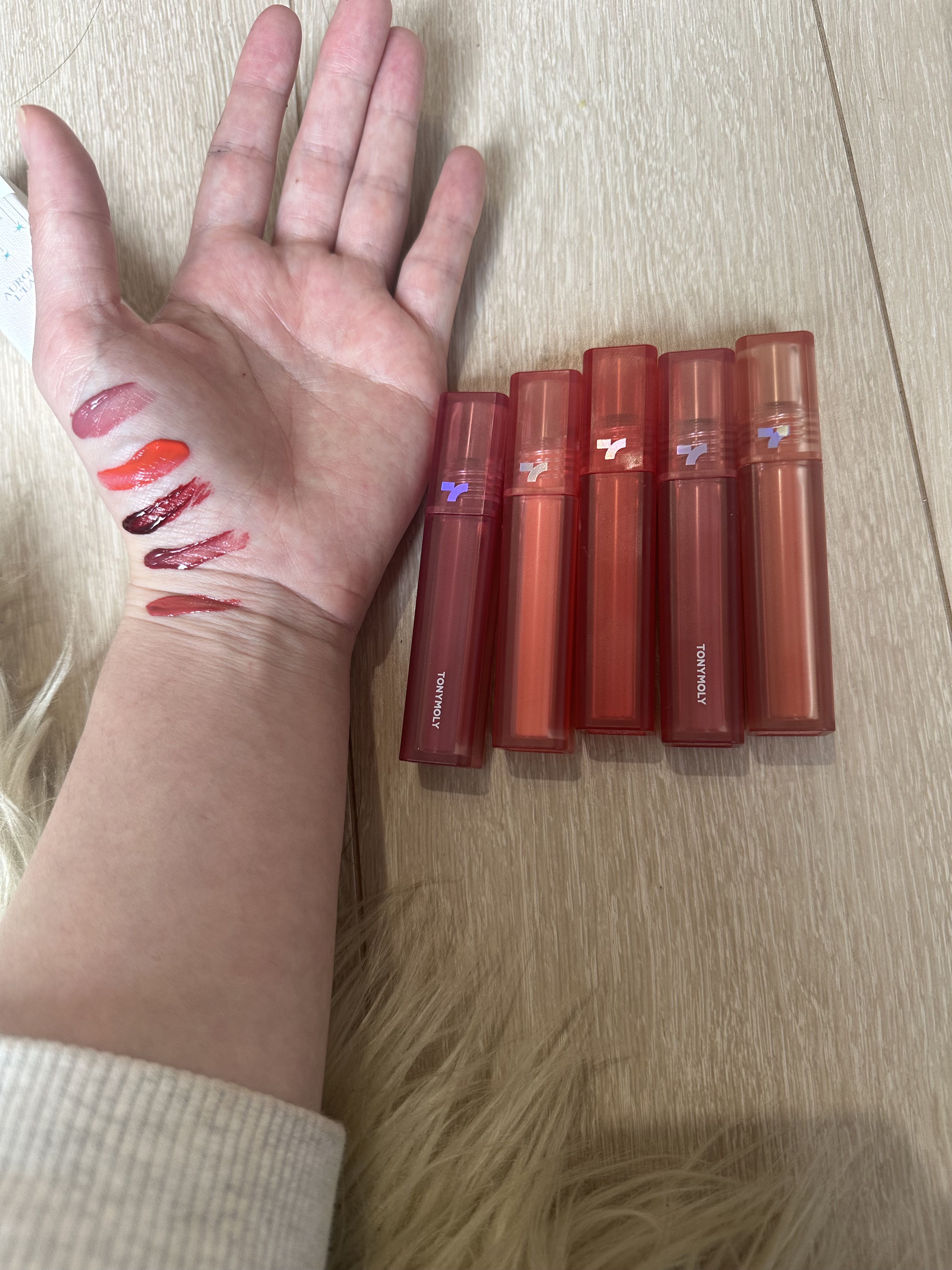 ザショッキングリップブラー/TONYMOLY/口紅を使ったクチコミ（1枚目）