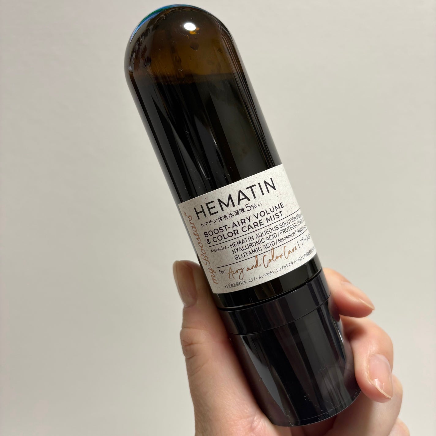 ヘマチン ブースター ミスト/マイブースターズ/ヘアマスク・ヘアパックを使ったクチコミ(1枚目)