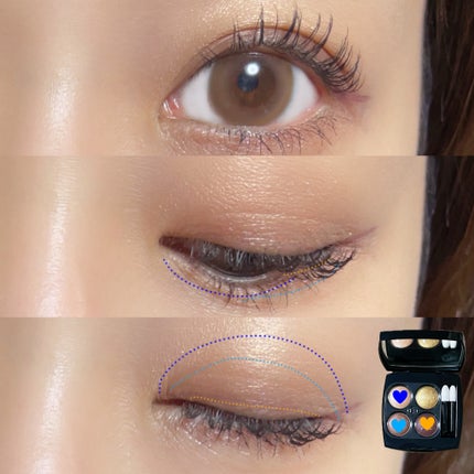 レ キャトル オンブル/CHANEL/アイシャドウパレットを使ったクチコミ(2枚目)