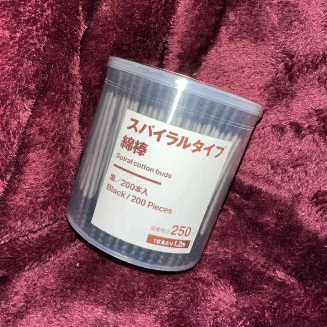 スパイラルタイプ綿棒/無印良品/その他を使ったクチコミ（1枚目）