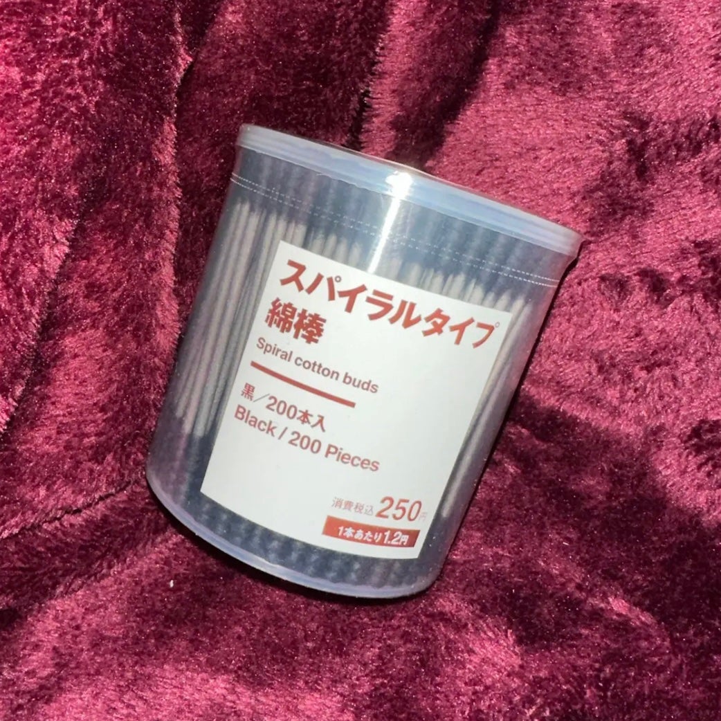 スパイラルタイプ綿棒/無印良品/その他を使ったクチコミ(1枚目)