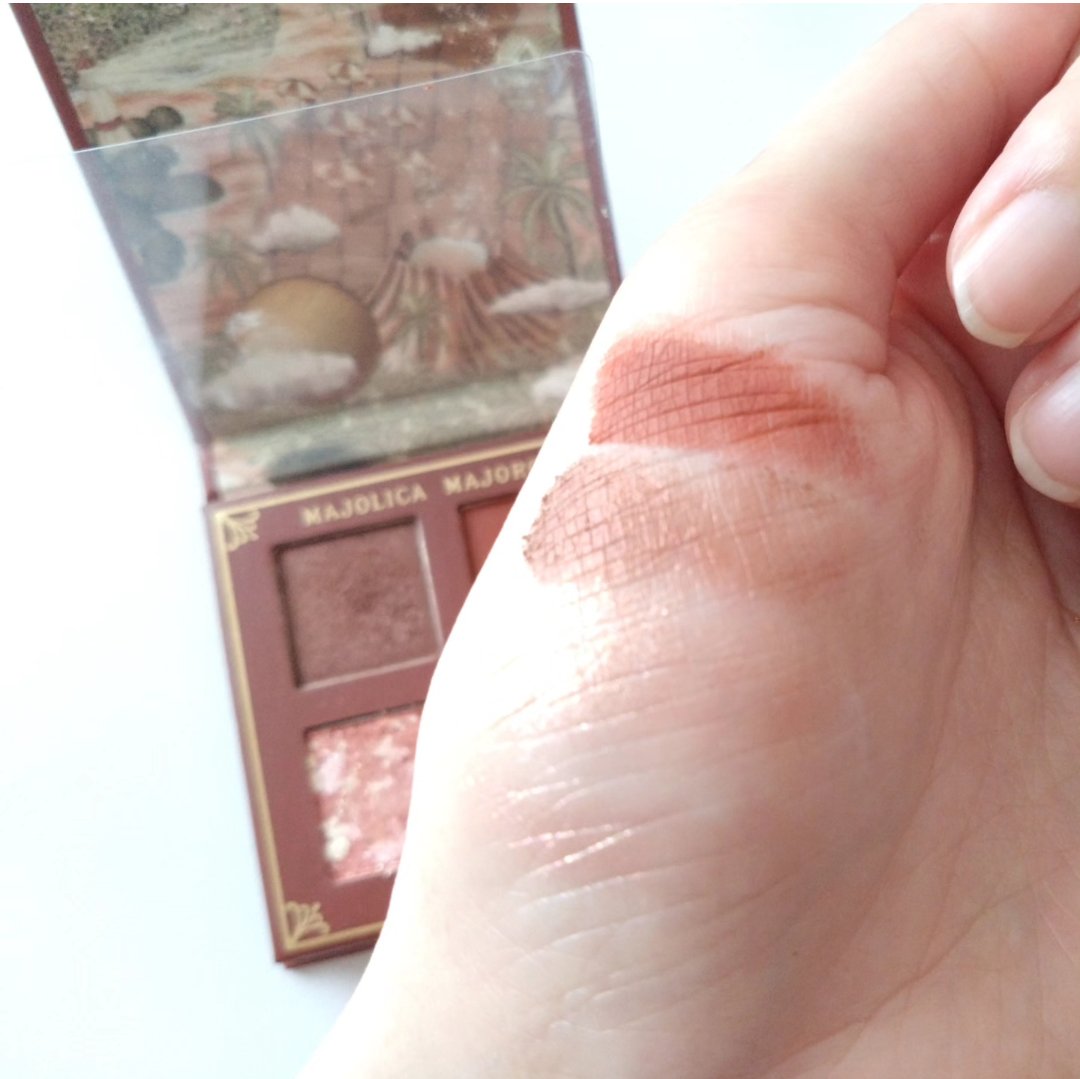 シャドーフラッシュ  RD352 ブリックブラウン（雲間のバランス）/MAJOLICA MAJORCA/アイシャドウパレットを使ったクチコミ（2枚目）