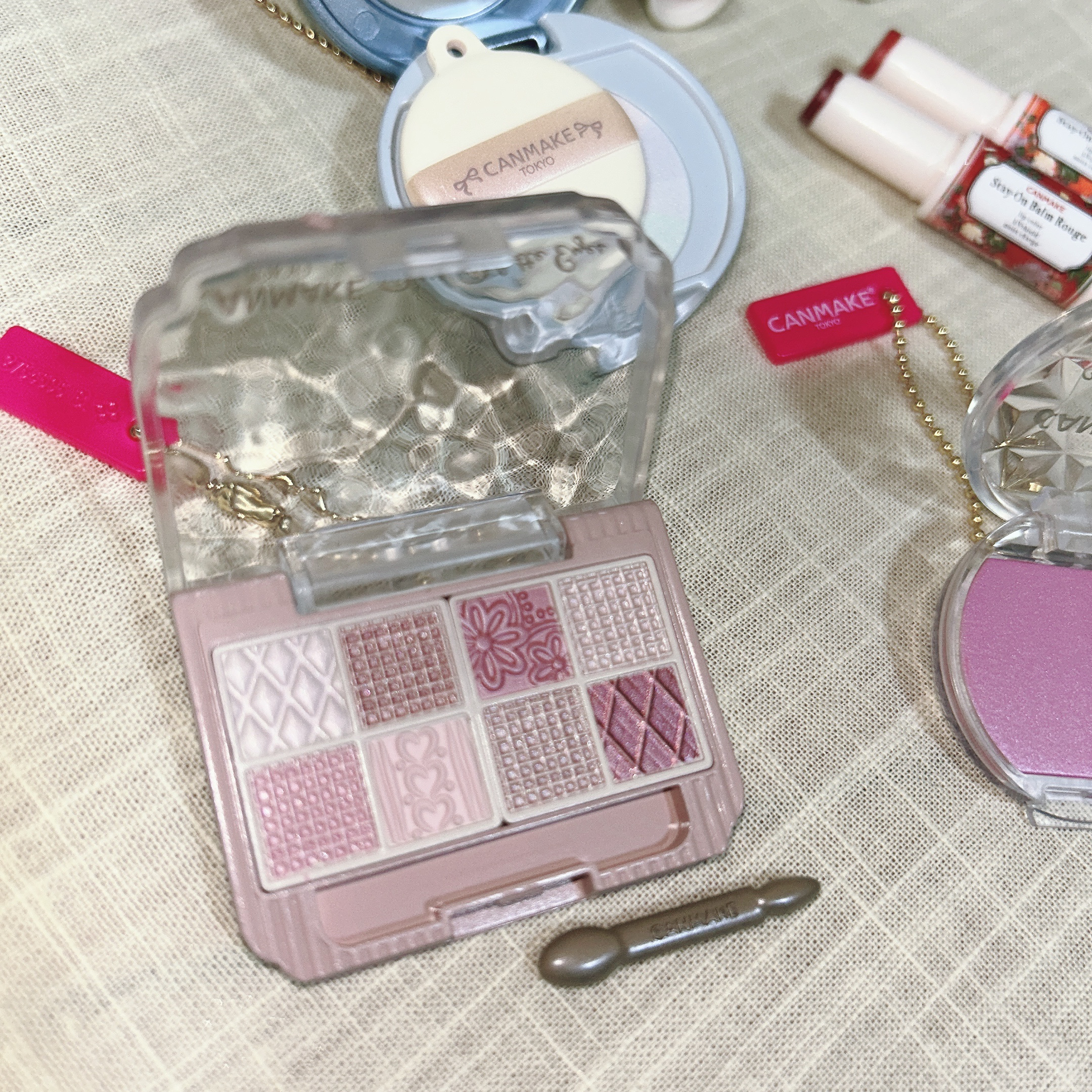 クリームチーク(パールタイプ)/キャンメイク/ジェル・クリームチークを使ったクチコミ（2枚目）