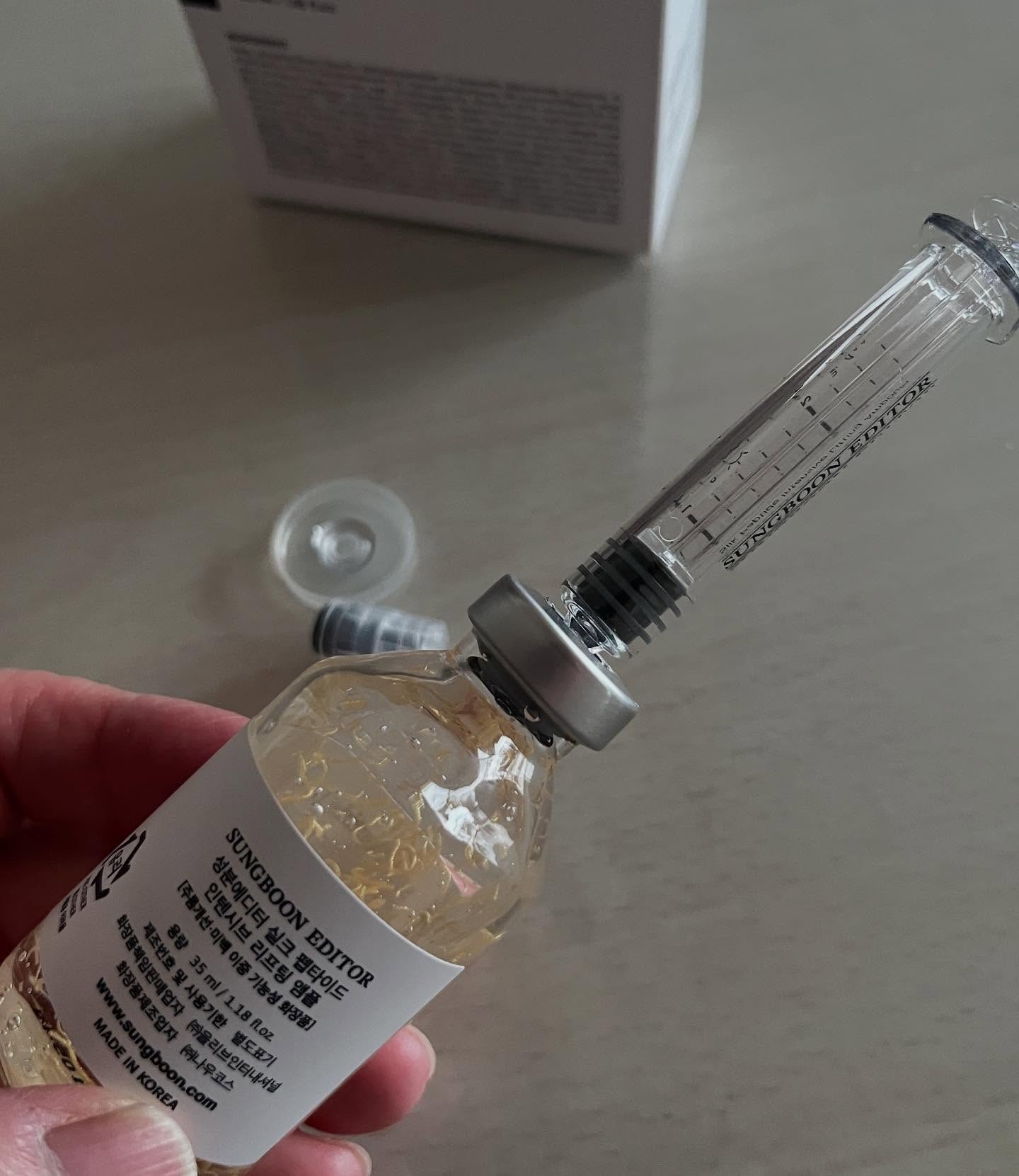 シルクペプチドインテンシブリフティングアンプル/SUNGBOON EDITOR（成分エディター）/美容液を使ったクチコミ（3枚目）