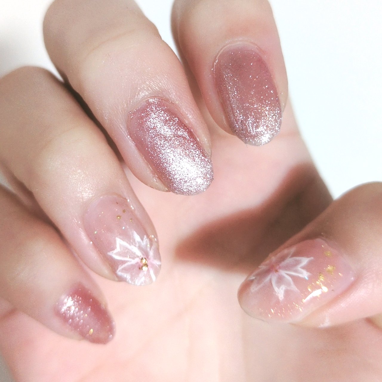 ジェルネイル（ライト対応）/セリア/ジェルネイルを使ったクチコミ（3枚目）