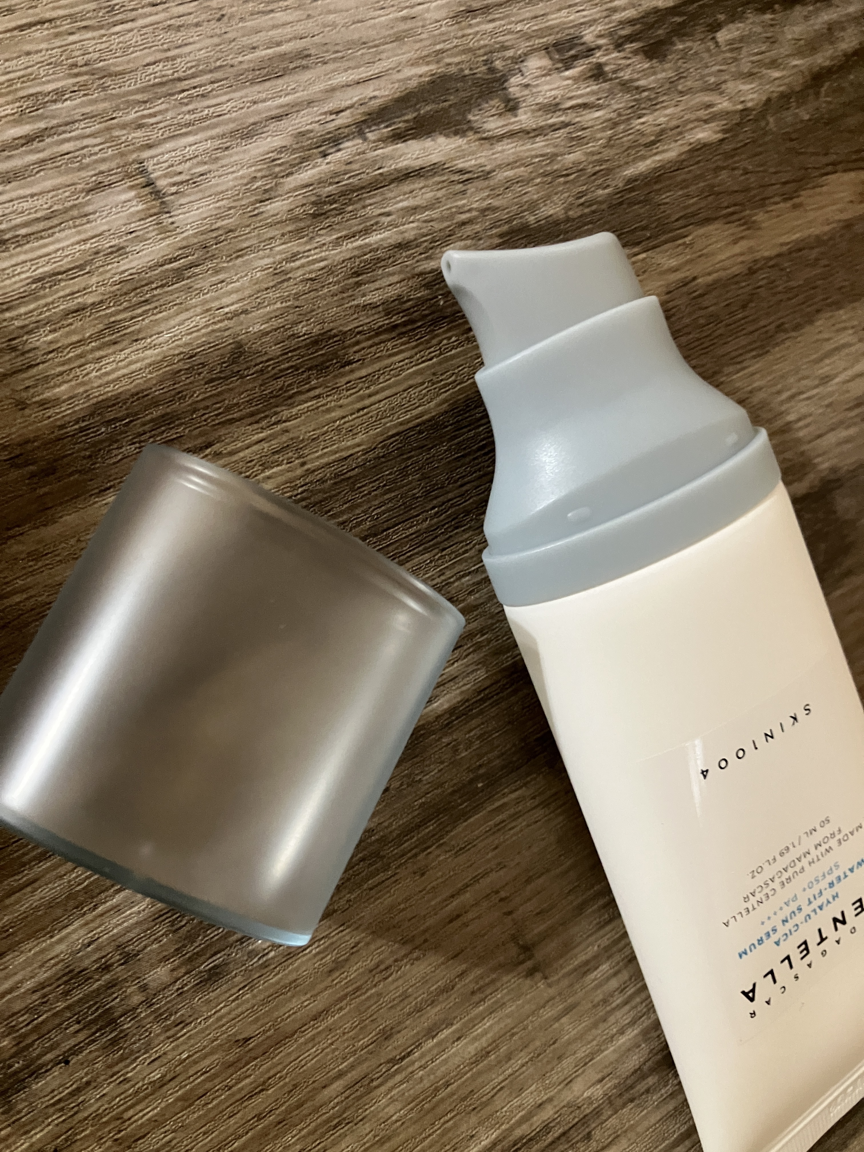 ヒアルーシカ ウォーターフィット サンセラム/SKIN1004/日焼け止めローションを使ったクチコミ（3枚目）