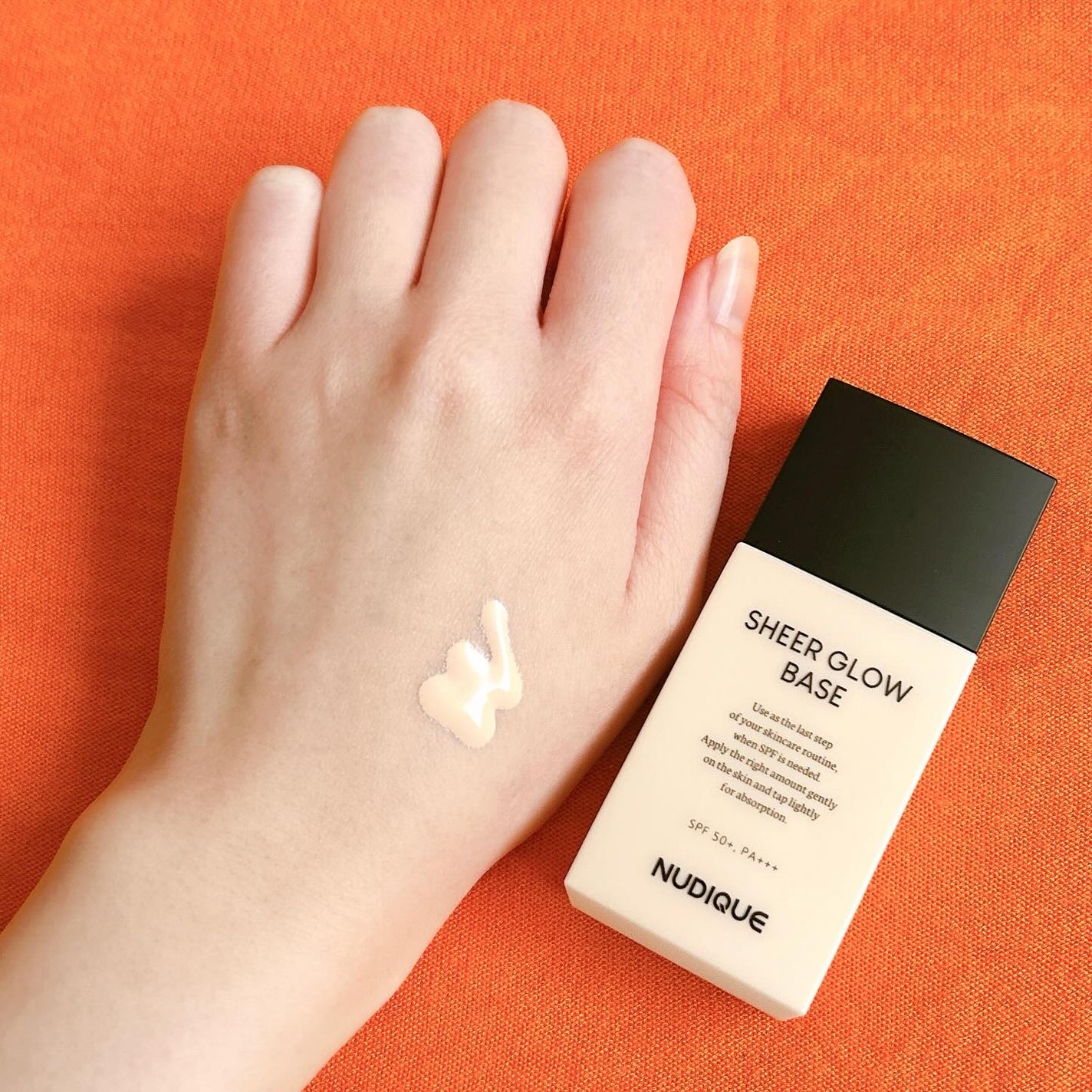 シアーグローベース/NUDIQUE/化粧下地を使ったクチコミ(3枚目)