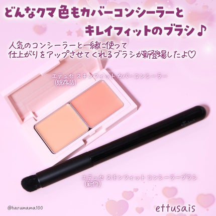エテュセ スキンフィット カバーコンシーラー/ettusais/クリームコンシーラーを使ったクチコミ(2枚目)