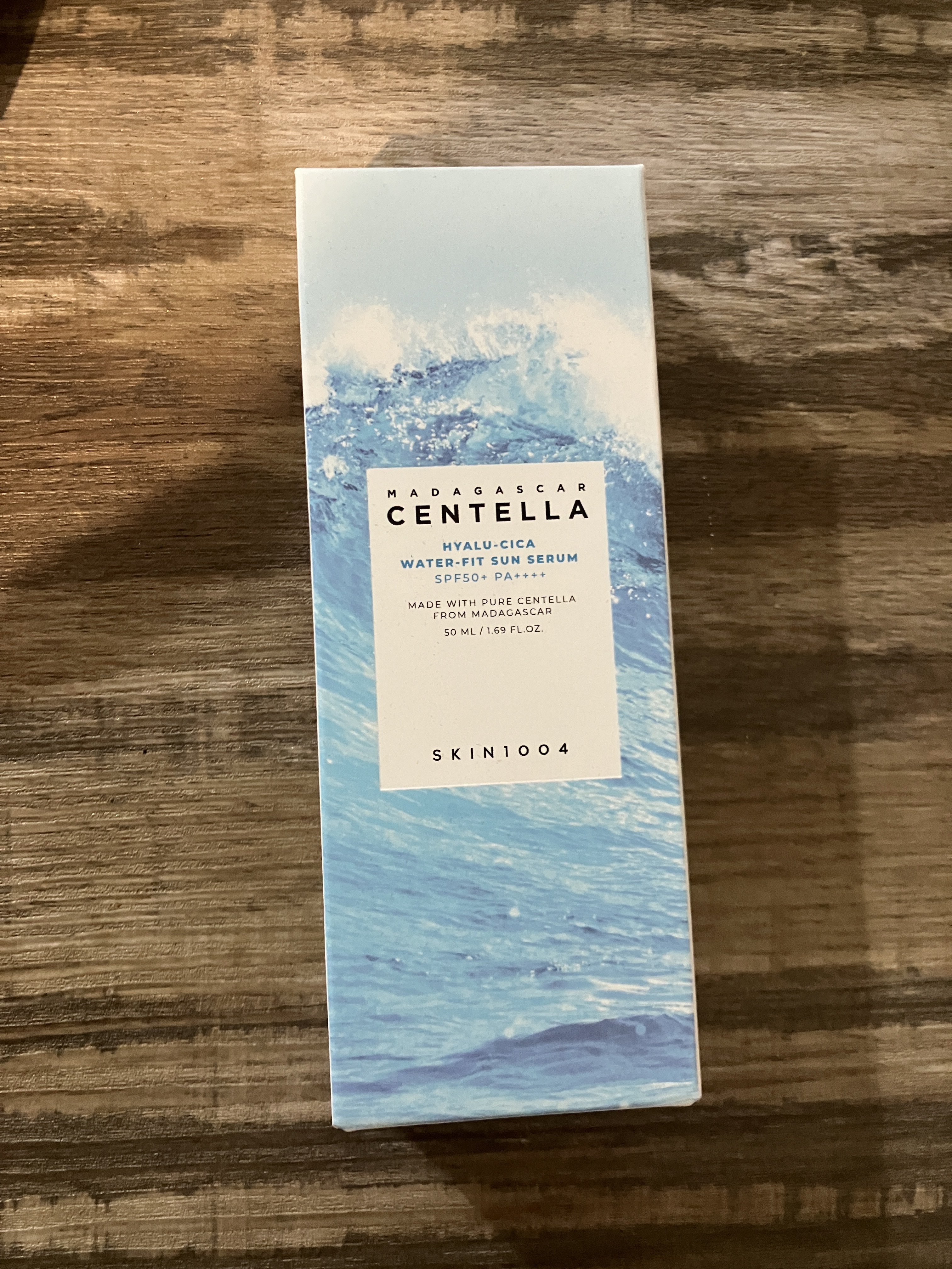 ヒアルーシカ ウォーターフィット サンセラム/SKIN1004/日焼け止めローションを使ったクチコミ（1枚目）