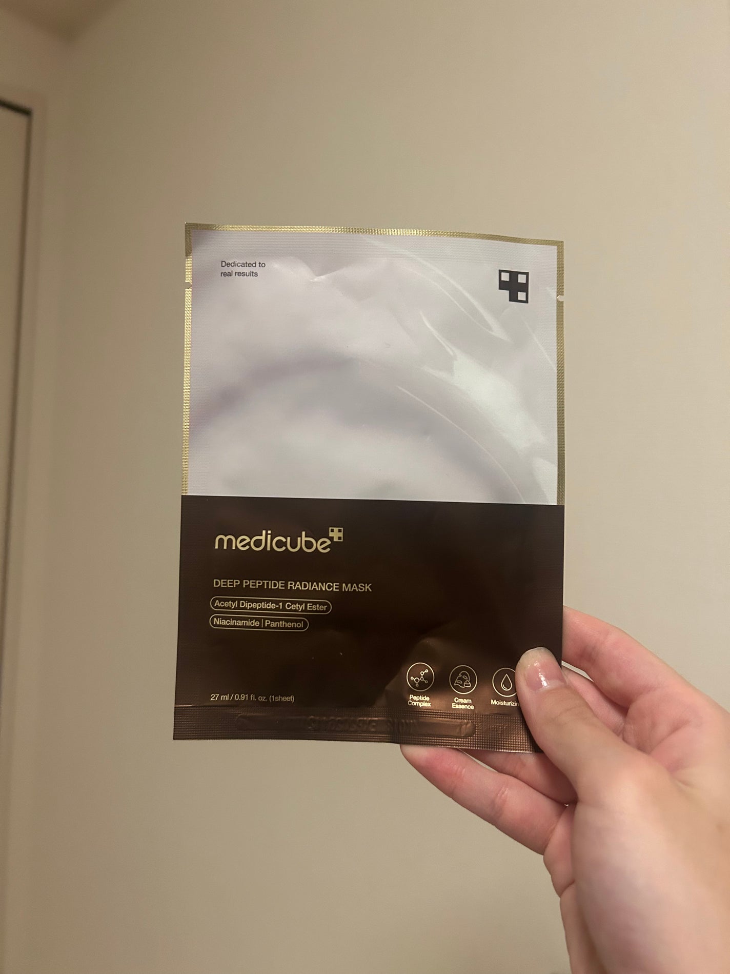 ディープペプチドマスク/MEDICUBE/シートマスク・パックを使ったクチコミ(1枚目)