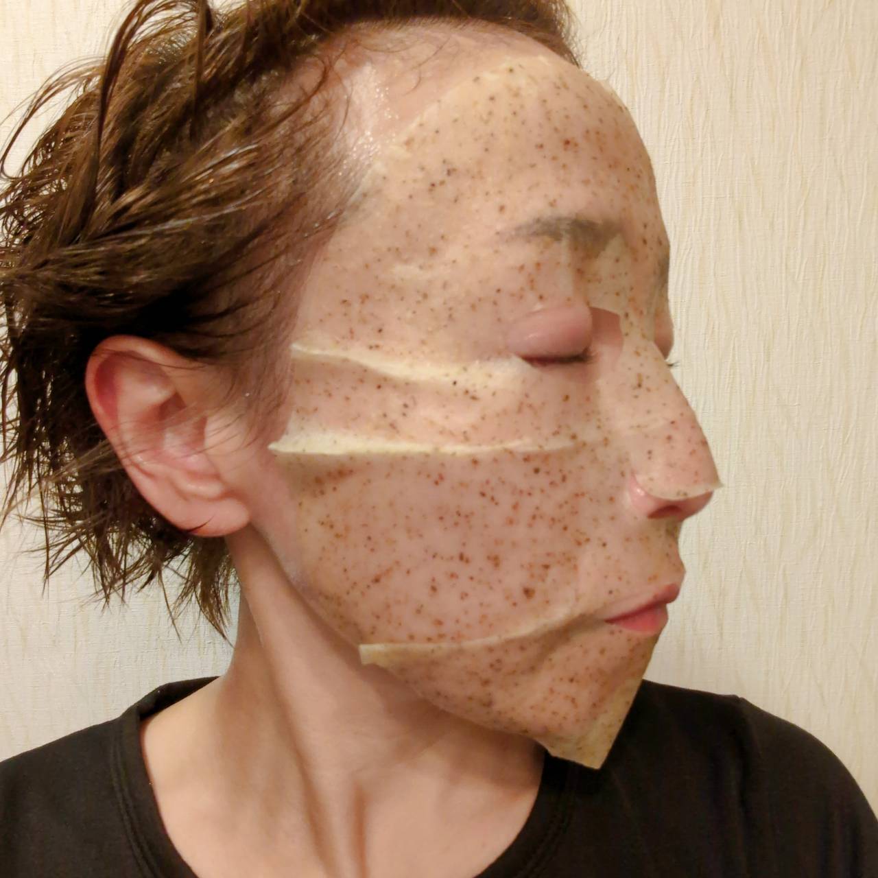 ツボクサスージングハイドロヨモギマスク/LIALUSTER/シートマスク・パックを使ったクチコミ（1枚目）