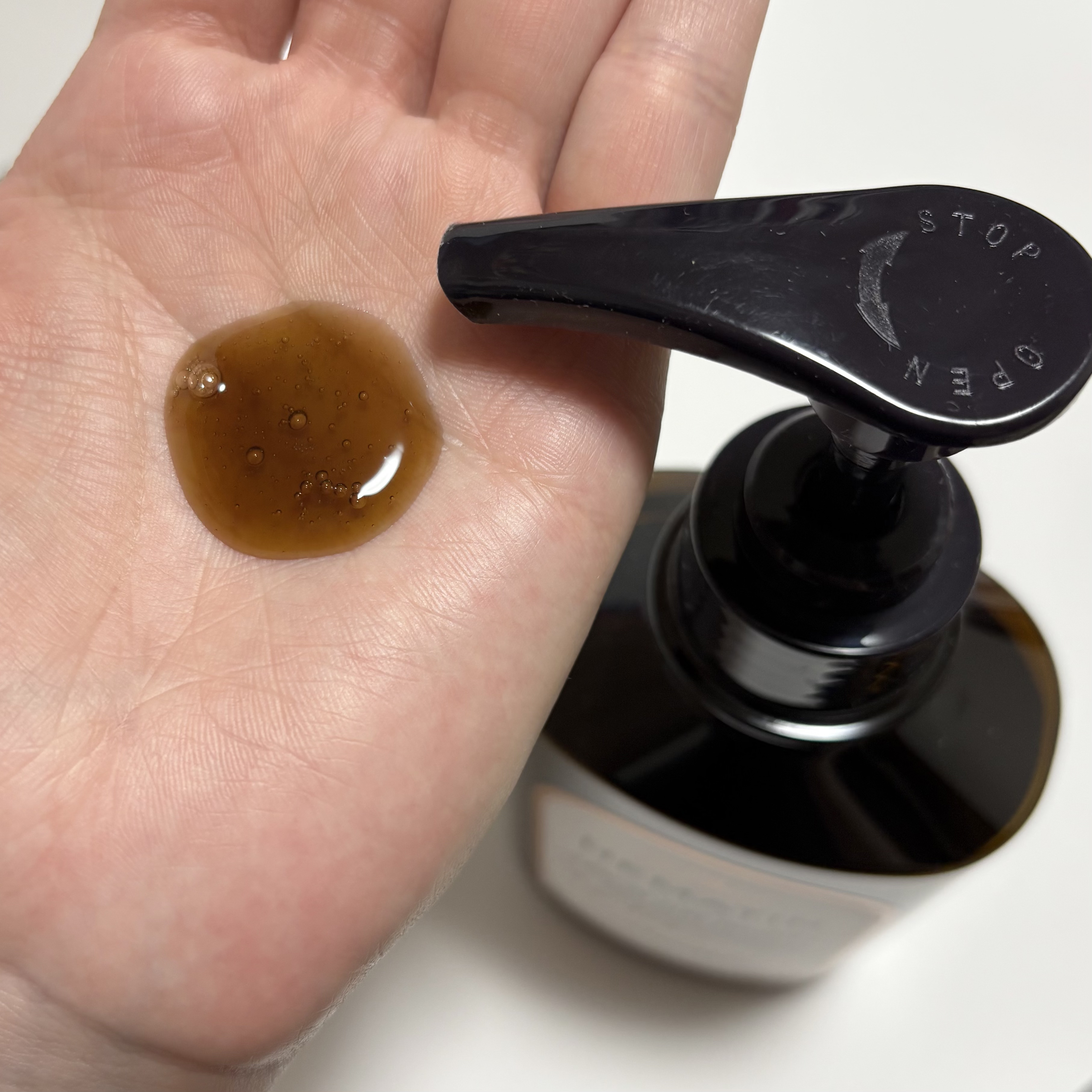 ヘマチン ブースター シャンプー /トリートメント ペアー＆ムスクの香り/マイブースターズ/市販シャンプーを使ったクチコミ（2枚目）