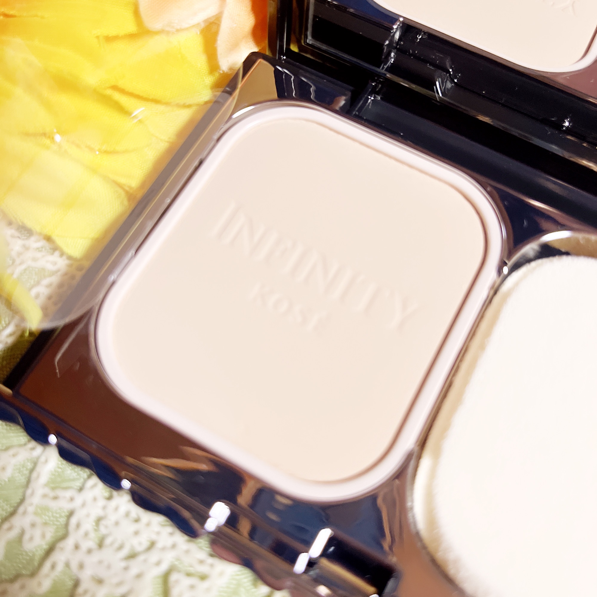 スキンルミナンス ファンデーション/インフィニティ/パウダーファンデーションを使ったクチコミ（2枚目）