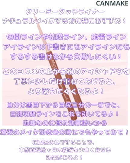 ラスティングマルチアイベース WP/キャンメイク/アイシャドウベースを使ったクチコミ(8枚目)