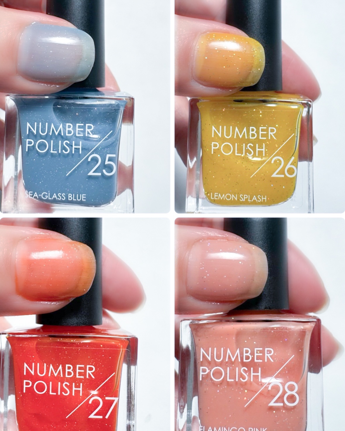 NUMBER POLISH　 27 FLARE ORANGE/D-UP/マニキュアを使ったクチコミ（2枚目）