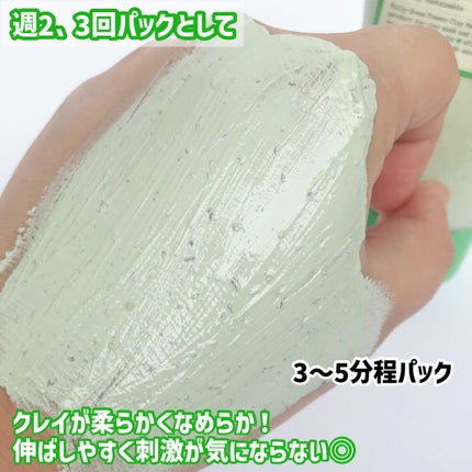 グリーントマトクレイマスククレンザー/FULLY/洗い流すパック・マスクを使ったクチコミ(5枚目)