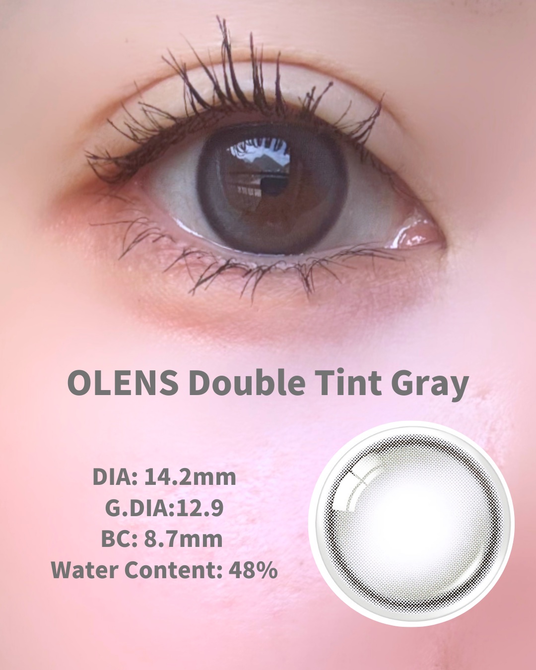 Glowy 1day/OLENS/ワンデー（１DAY）カラコンを使ったクチコミ（2枚目）