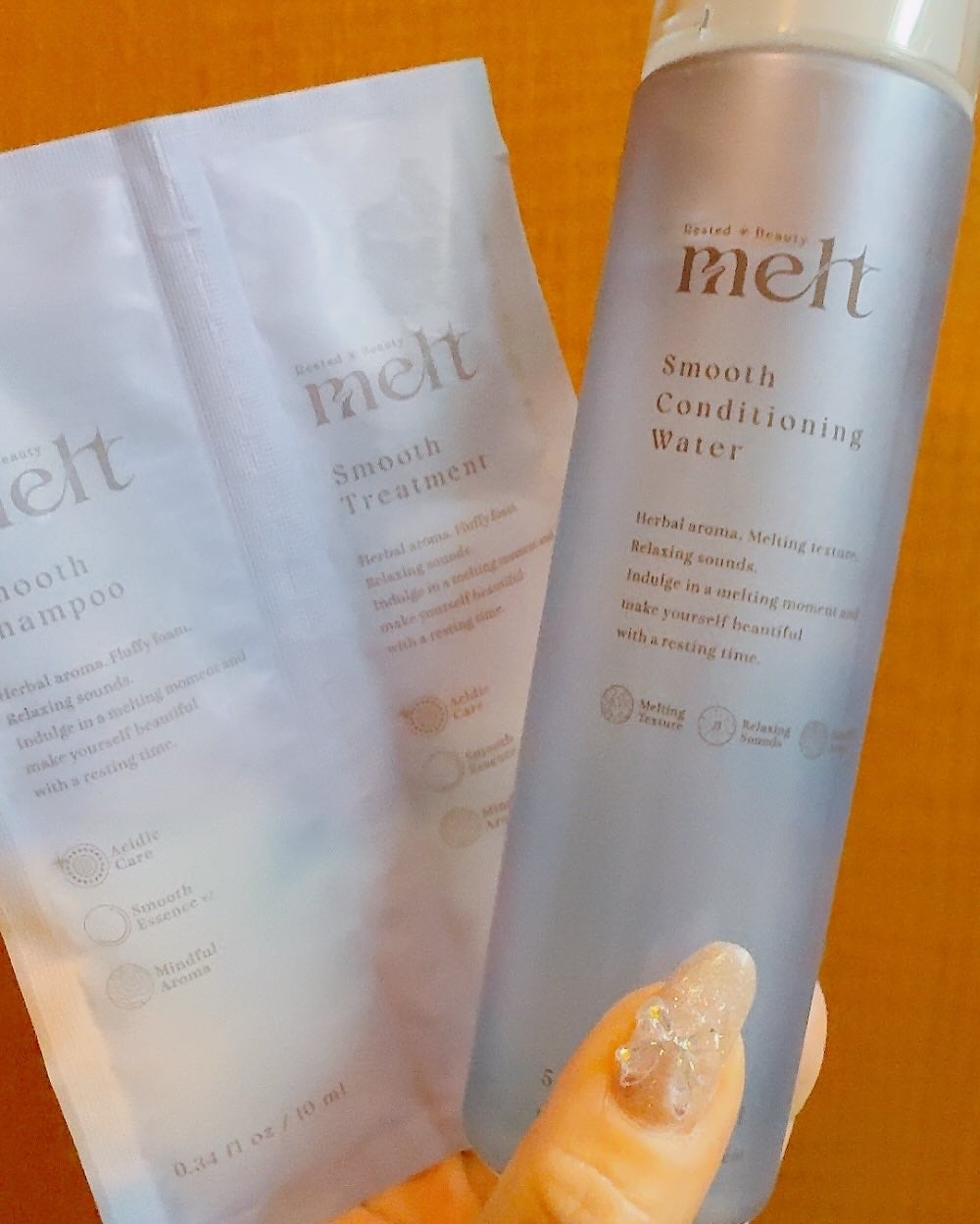 メルト スムースシャンプー/トリートメント/melt/市販シャンプーを使ったクチコミ(1枚目)