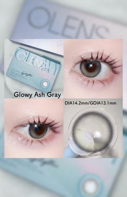 Glowy 1day/OLENS/ワンデー(1DAY)カラコンを使ったクチコミ(4枚目)