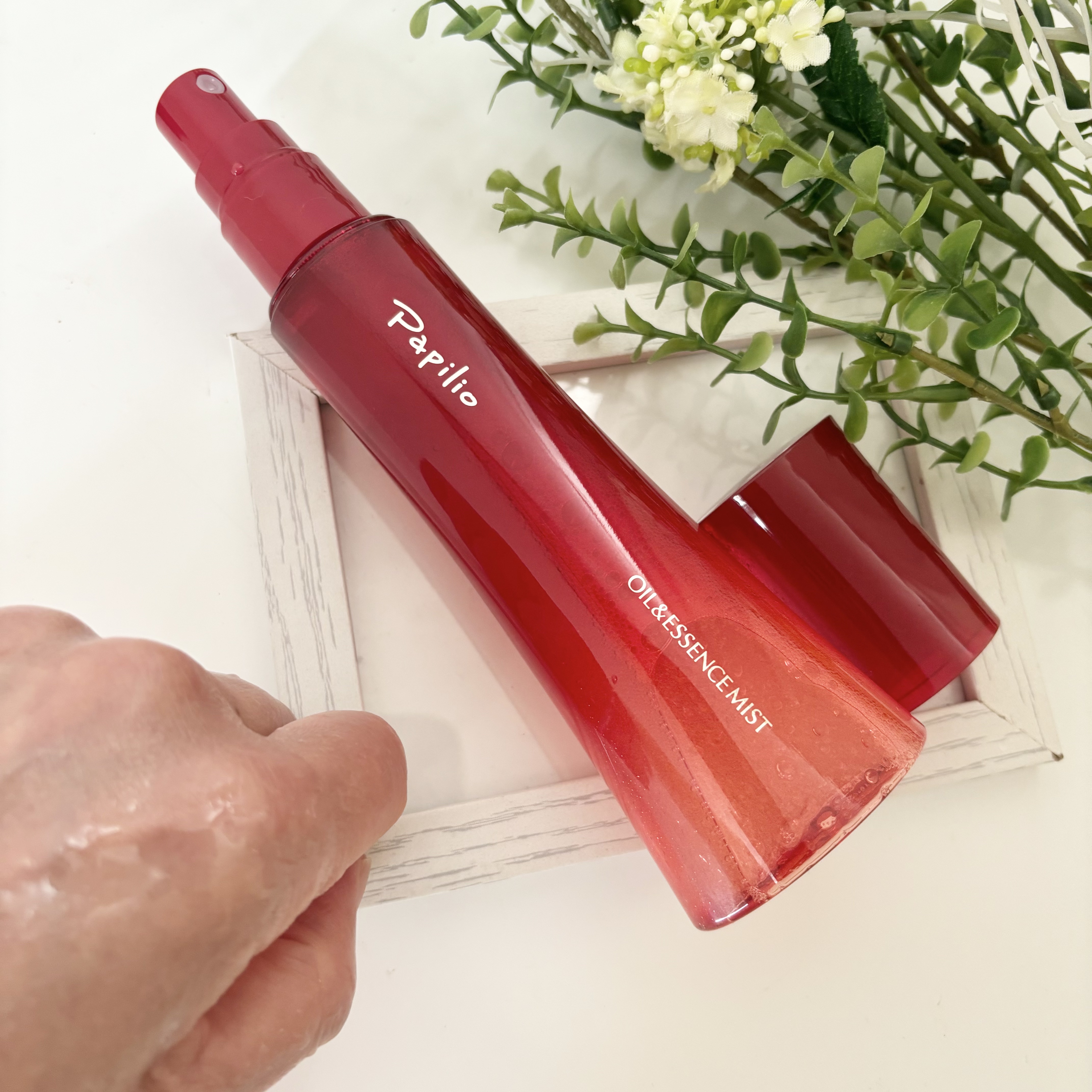 オイル＆エッセンス ミスト/Papilio/ミスト状化粧水を使ったクチコミ（3枚目）