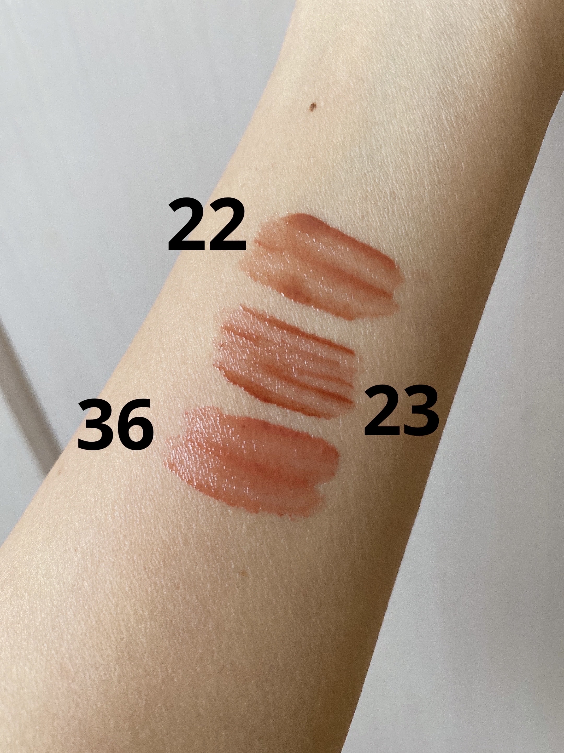 ジューシーラスティングティント/rom&nd/リップティントを使ったクチコミ（3枚目）