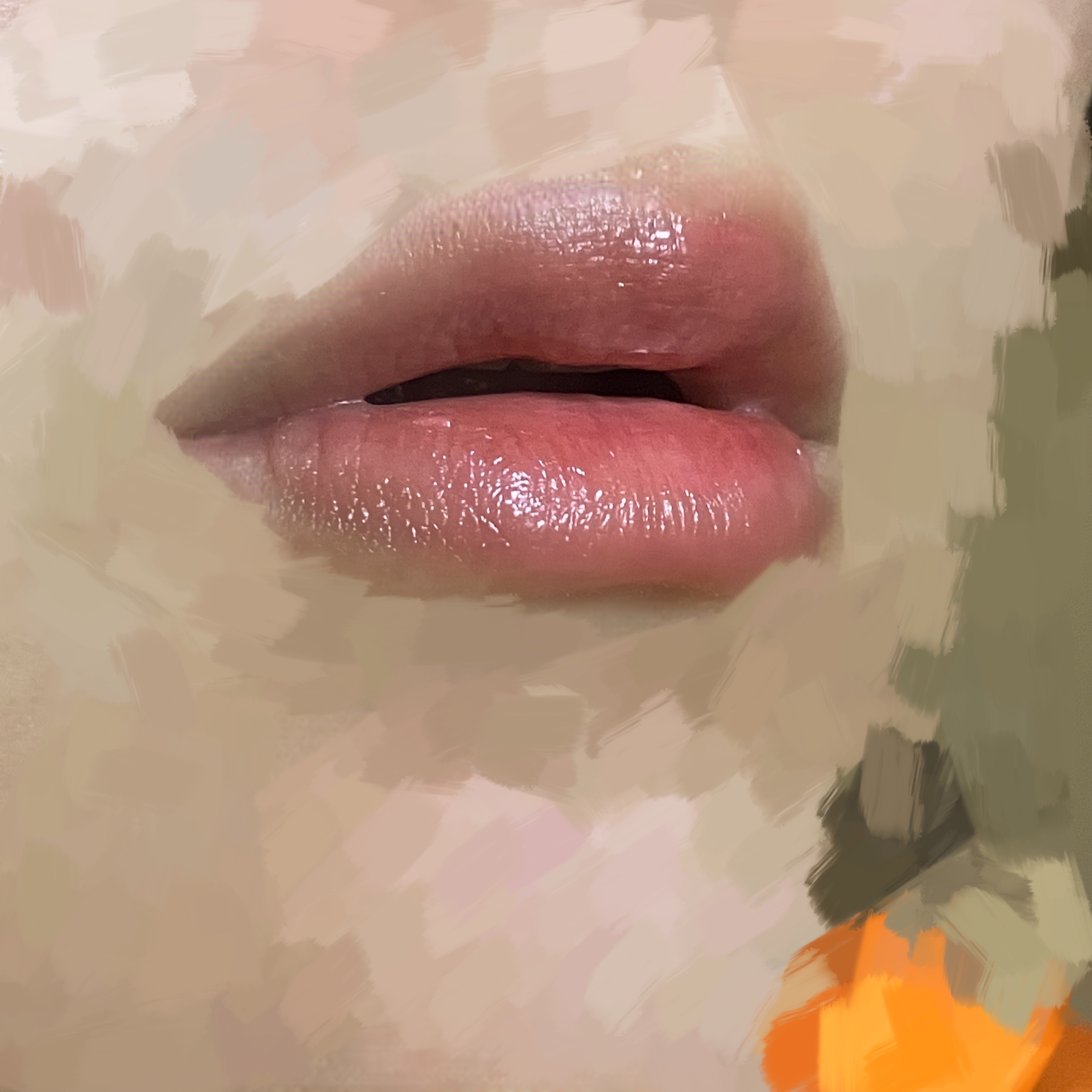 フィー ピンクオブセッションステイフィットティント/fwee/リップティントを使ったクチコミ（2枚目）