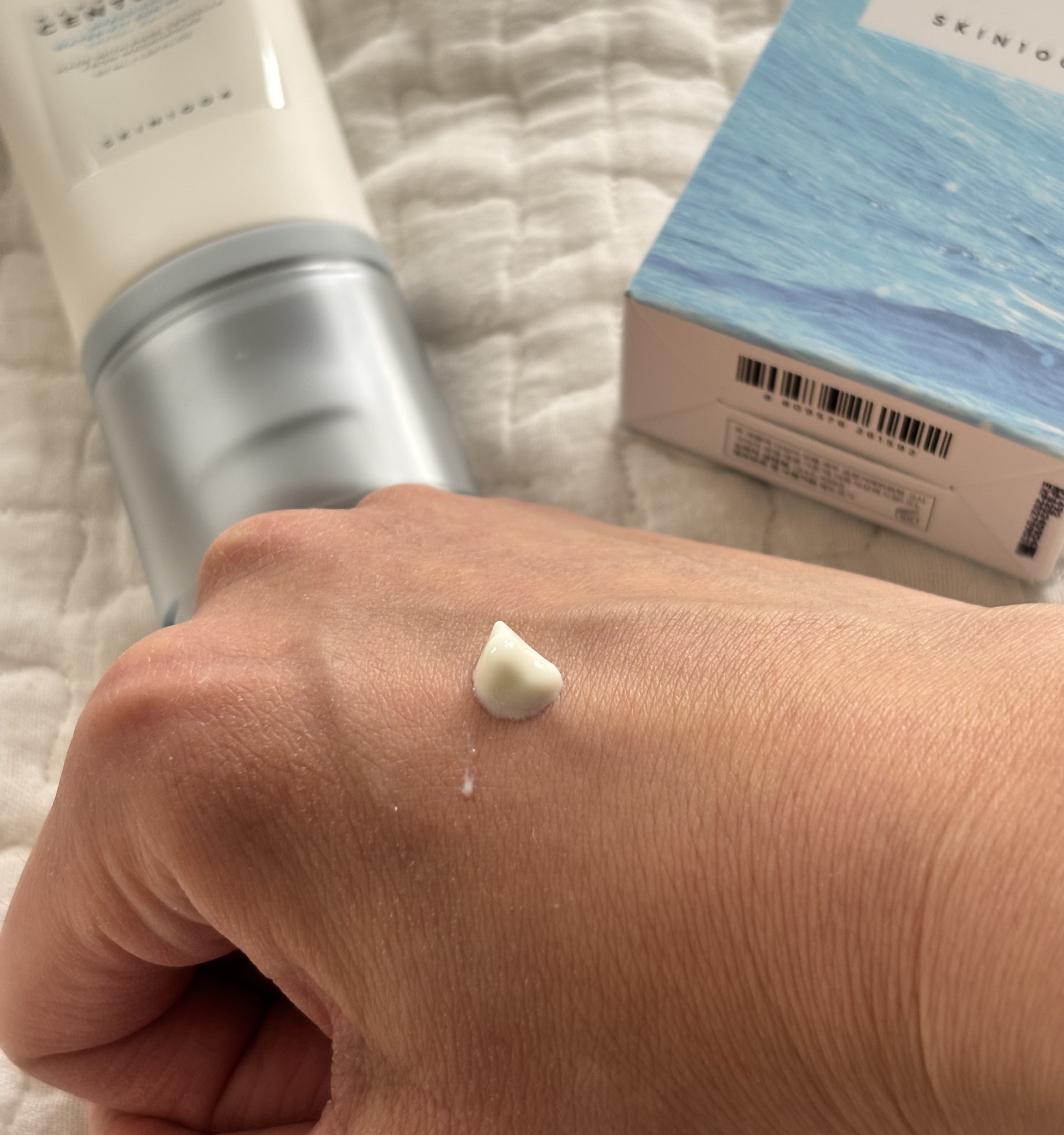 ヒアルーシカ ウォーターフィット サンセラム/SKIN1004/日焼け止めローションを使ったクチコミ（2枚目）