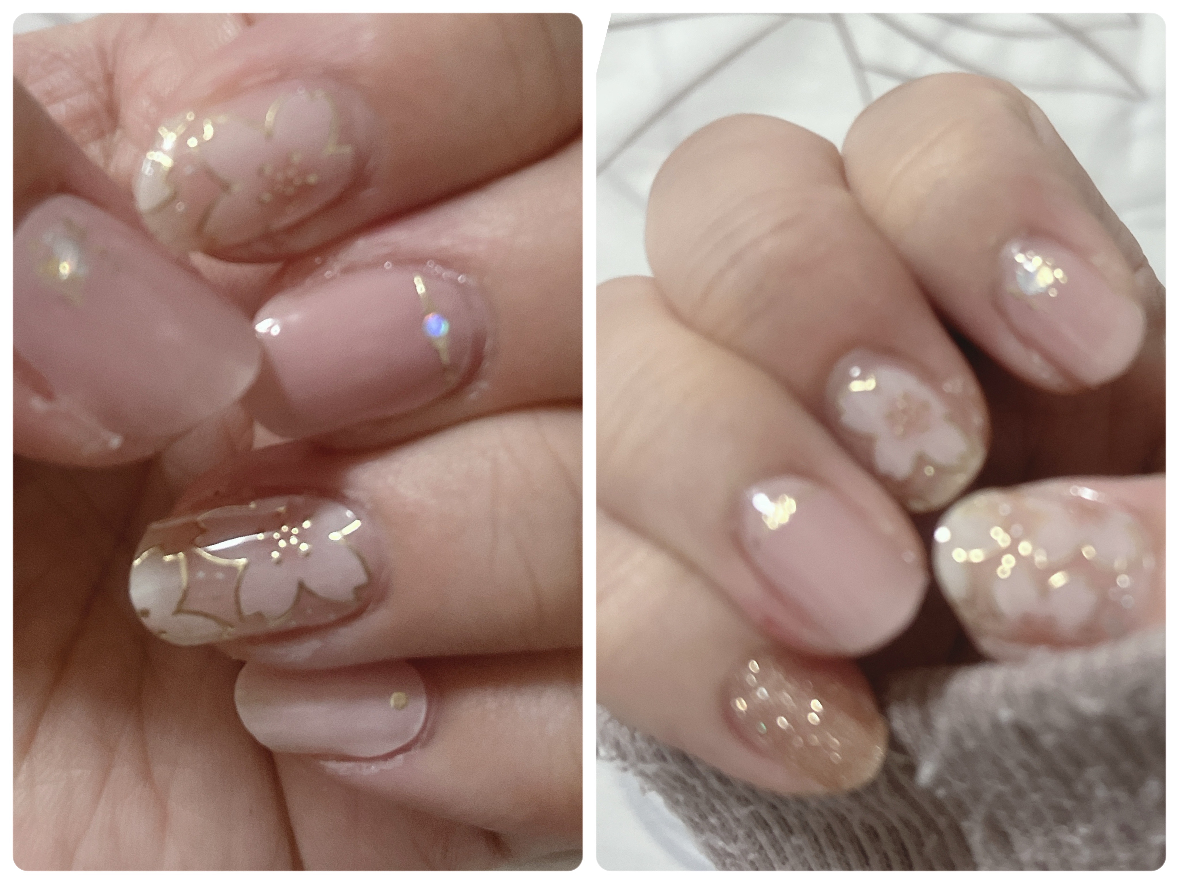 ノンワイプトップコート/セリア/ジェルネイルを使ったクチコミ（1枚目）