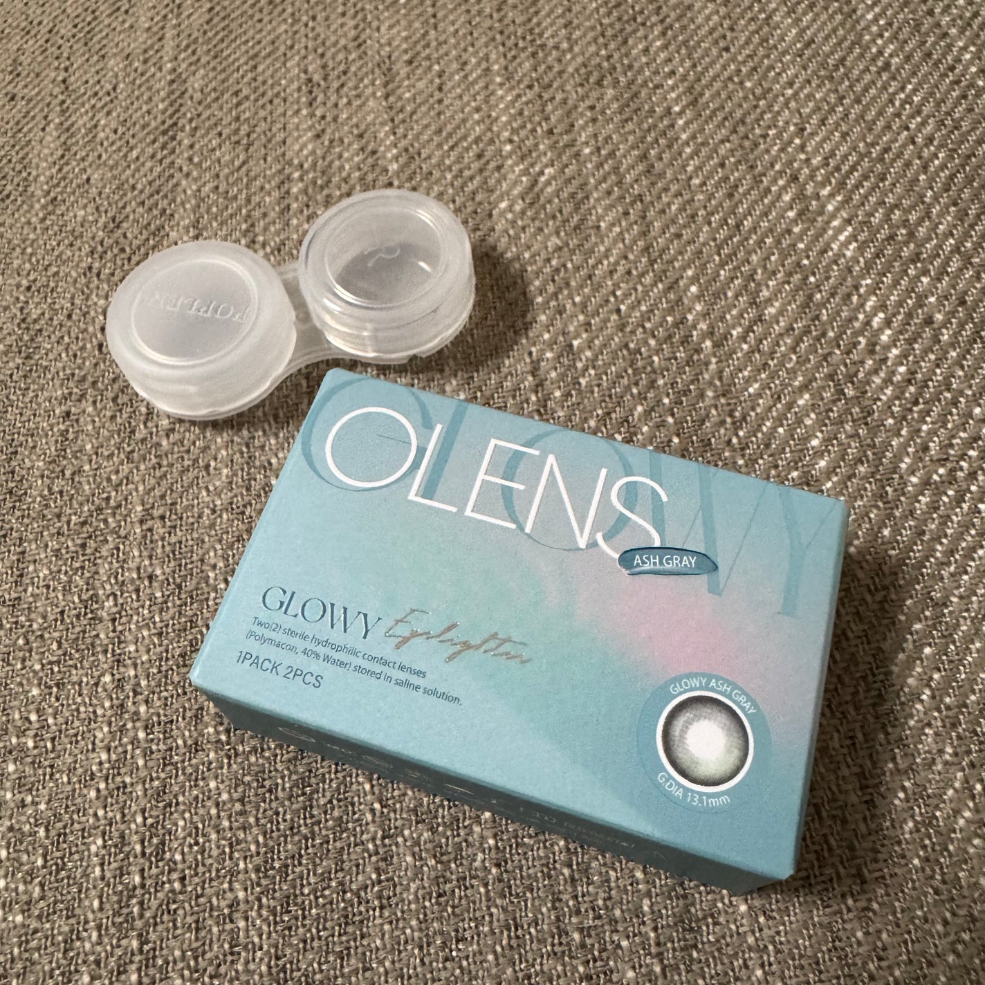 Double Tint 1day/OLENS/カラーコンタクトレンズを使ったクチコミ(2枚目)