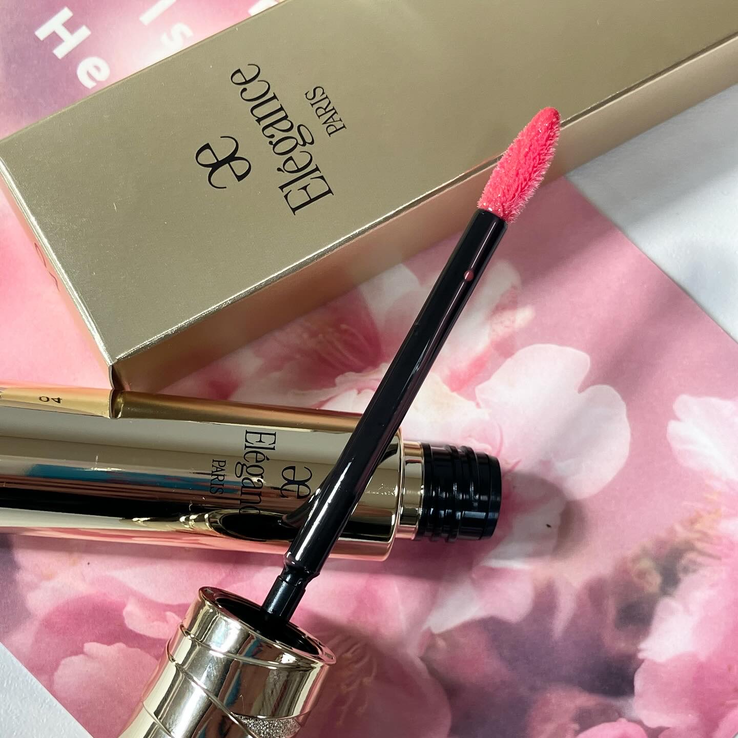 エレガンス クラルテ ルージュ ビジュー/Elégance/口紅を使ったクチコミ（2枚目）