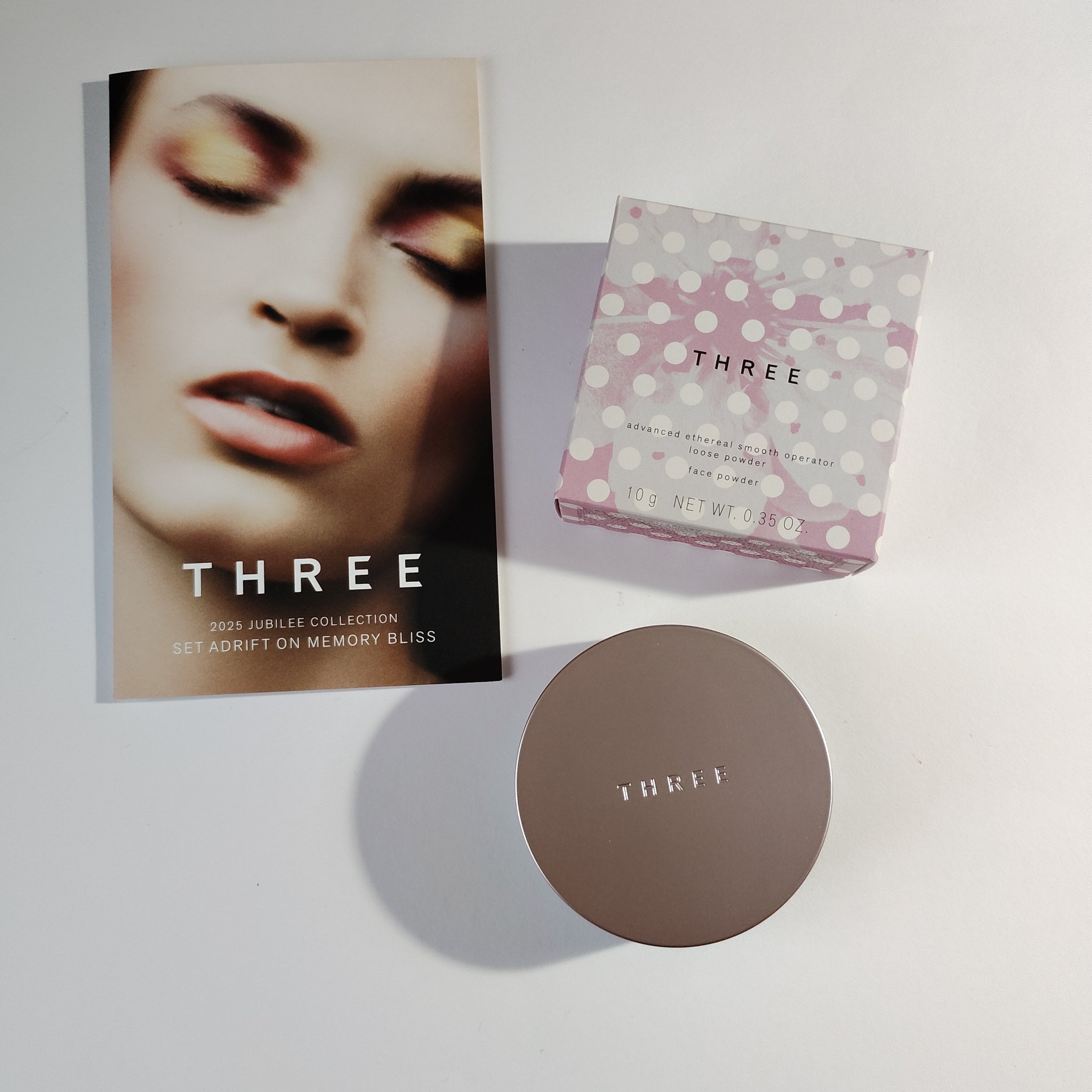 アドバンスドエシリアルスムースオペレーター ルースパウダー/THREE/ルースパウダーを使ったクチコミ（1枚目）