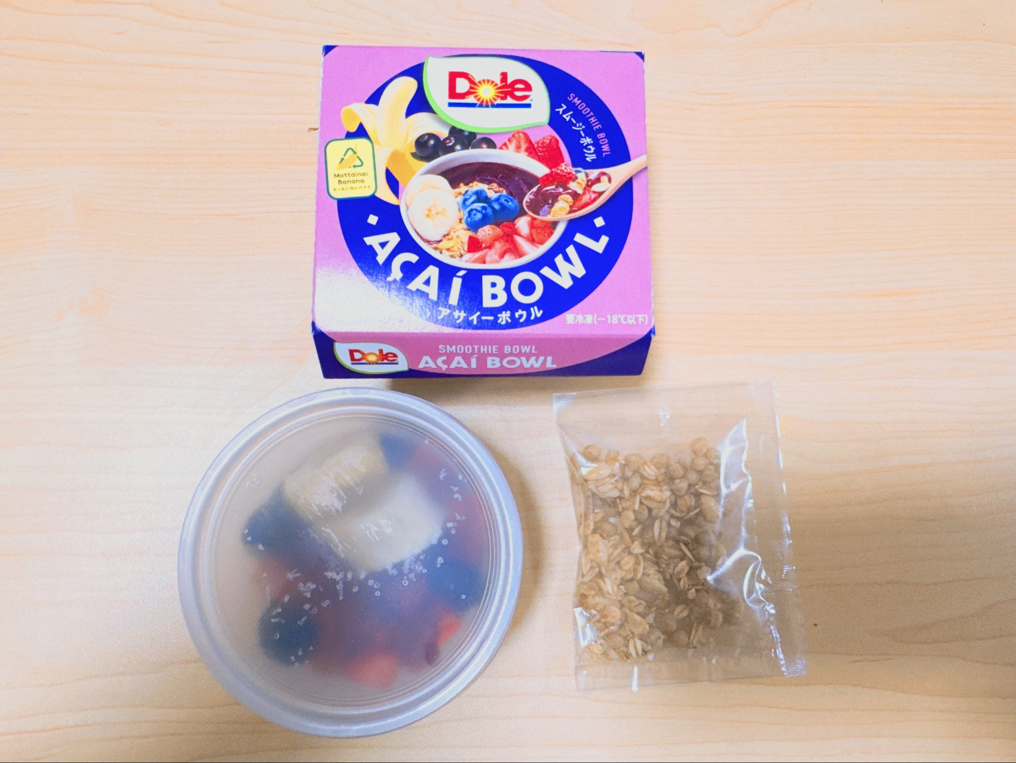 Doleアサイーボウル/Dole(ドール)/その他食品を使ったクチコミ（2枚目）