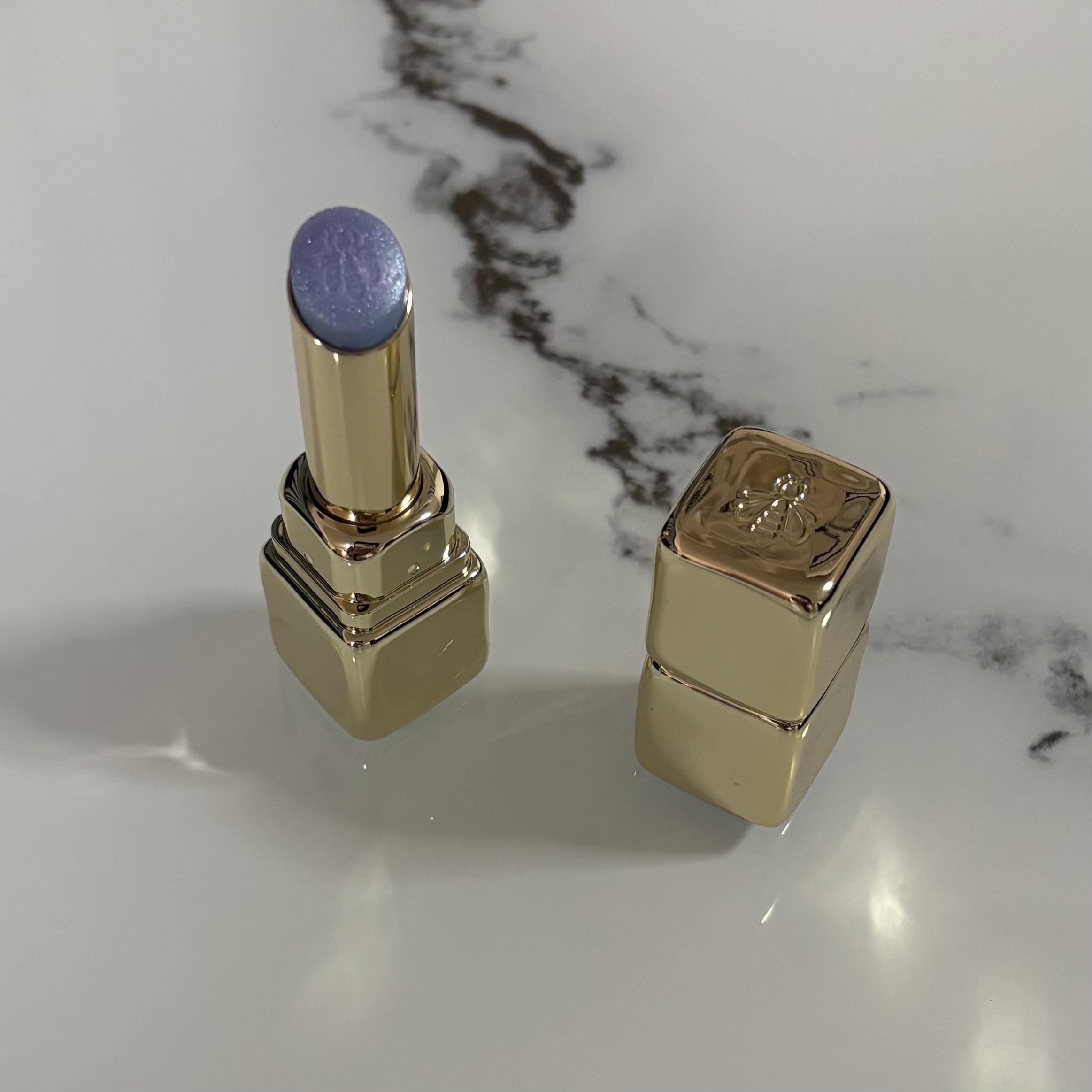 キスキス ビー グロウ パーリー/GUERLAIN/口紅を使ったクチコミ（1枚目）