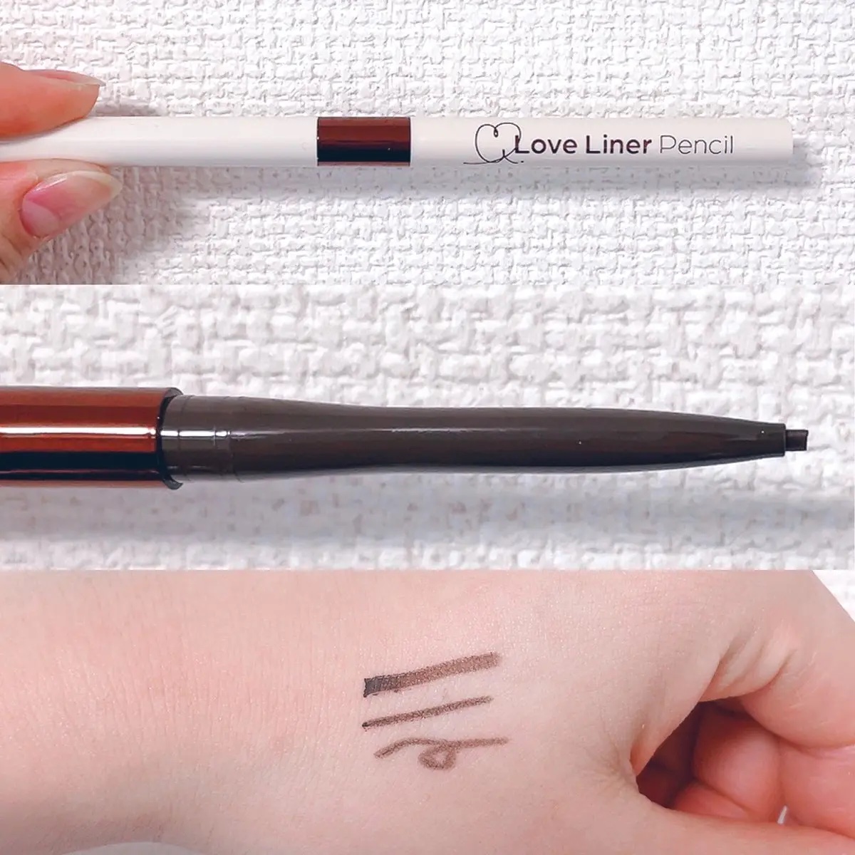 ラブ・ライナー クリームフィットペンシルR　極細楕円芯＜アイライナー＞/ラブ・ライナー/ペンシルアイライナーを使ったクチコミ（3枚目）