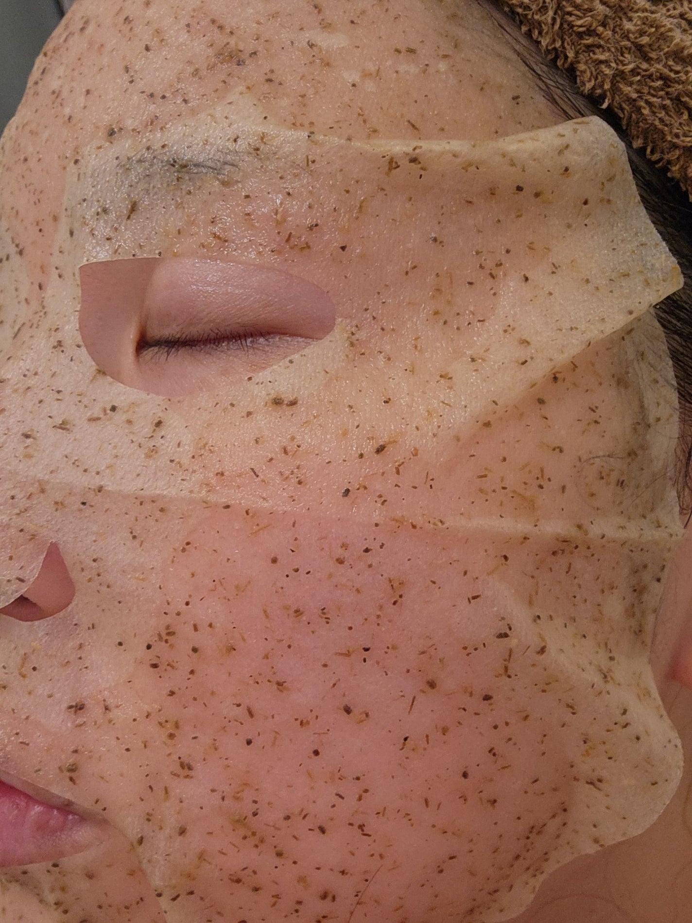 ツボクサスージングハイドロヨモギマスク/LIALUSTER/シートマスク・パックを使ったクチコミ(2枚目)