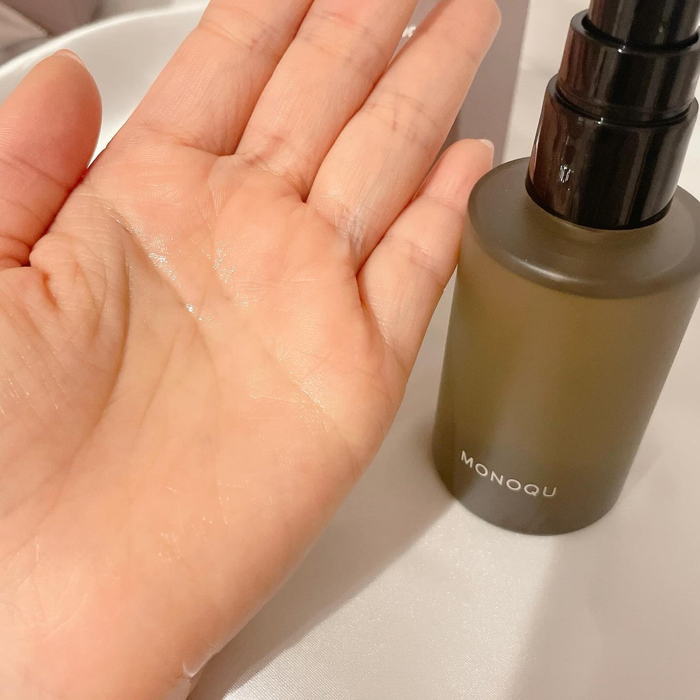 OIL/MONOQU/ヘアオイルを使ったクチコミ(4枚目)