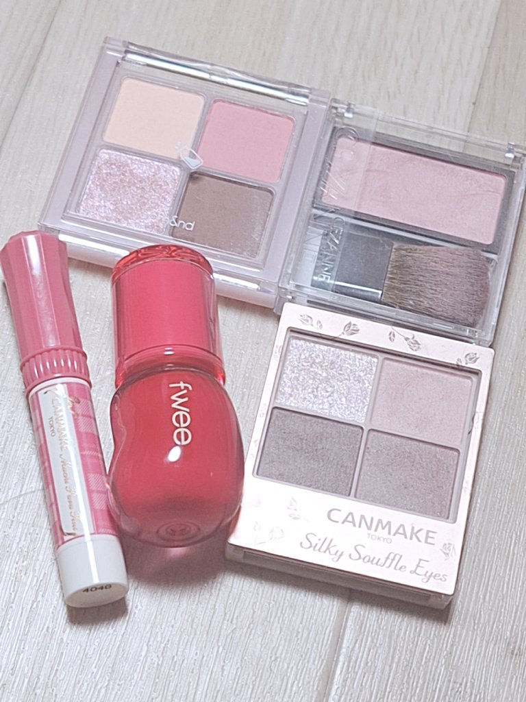 ベターザンアイズ ミルクシリーズ/rom&nd/アイシャドウパレットを使ったクチコミ（1枚目）