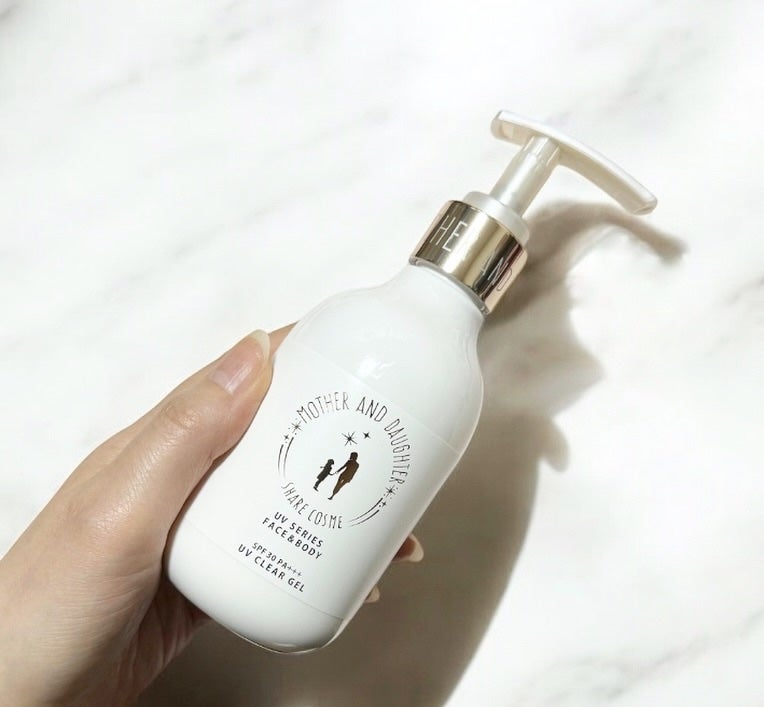 M&D クリアUVジェル/Mother&Daughter/日焼け止めジェルを使ったクチコミ(4枚目)