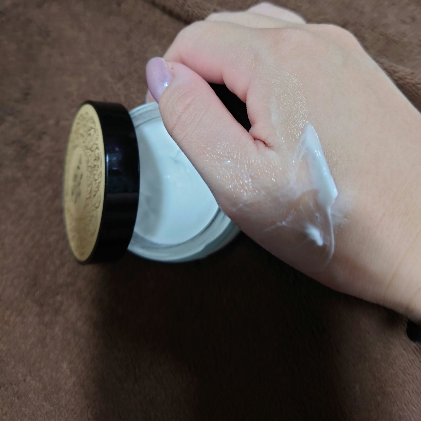 ナイトクリーム(しっとりタイプ)/ドルックス/フェイスクリームを使ったクチコミ(2枚目)