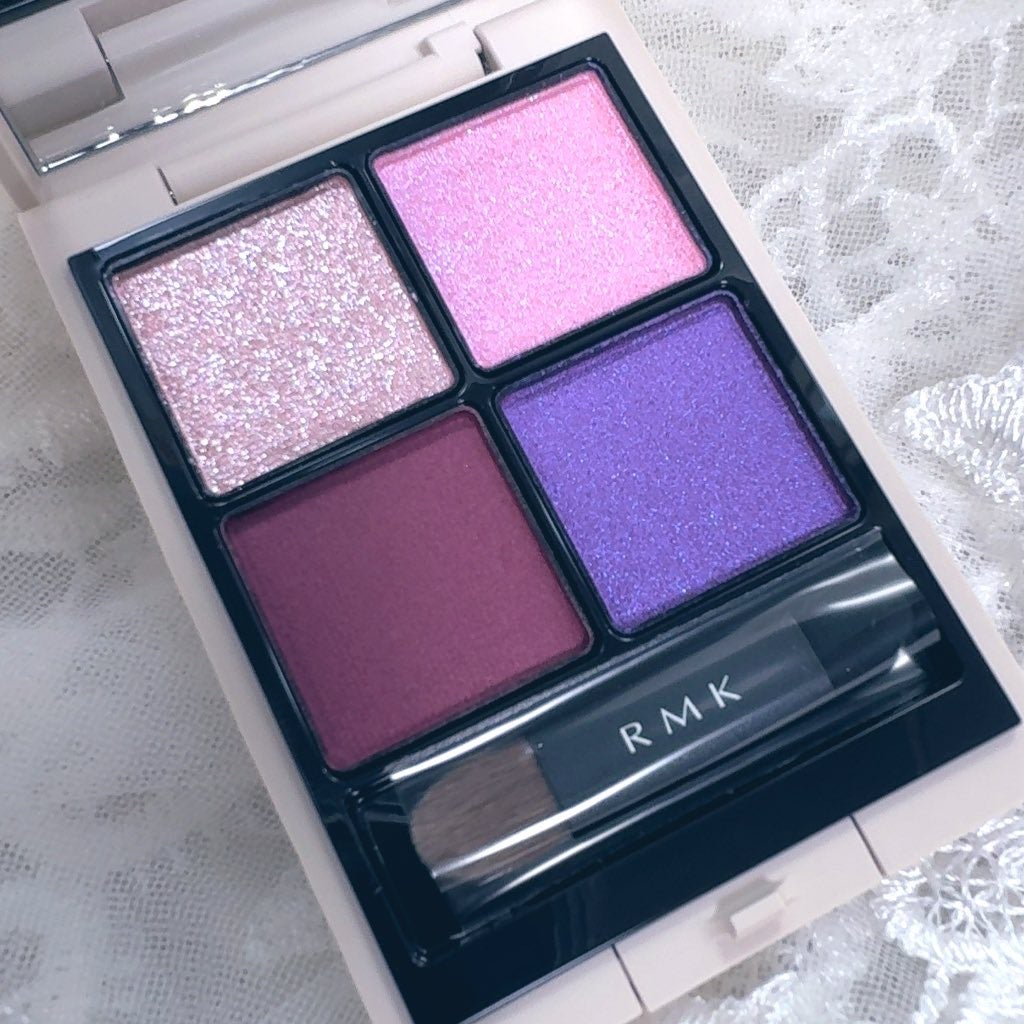 RMK シンクロマティック アイシャドウパレット/RMK/アイシャドウパレットを使ったクチコミ(3枚目)