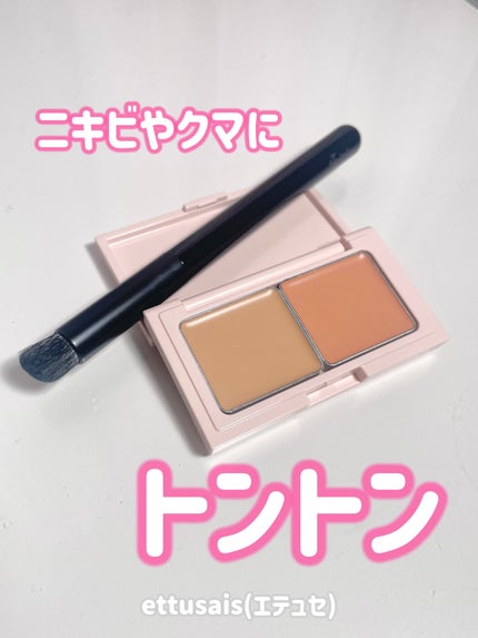 エテュセ スキンフィット カバーコンシーラー/ettusais/クリームコンシーラーを使ったクチコミ(1枚目)