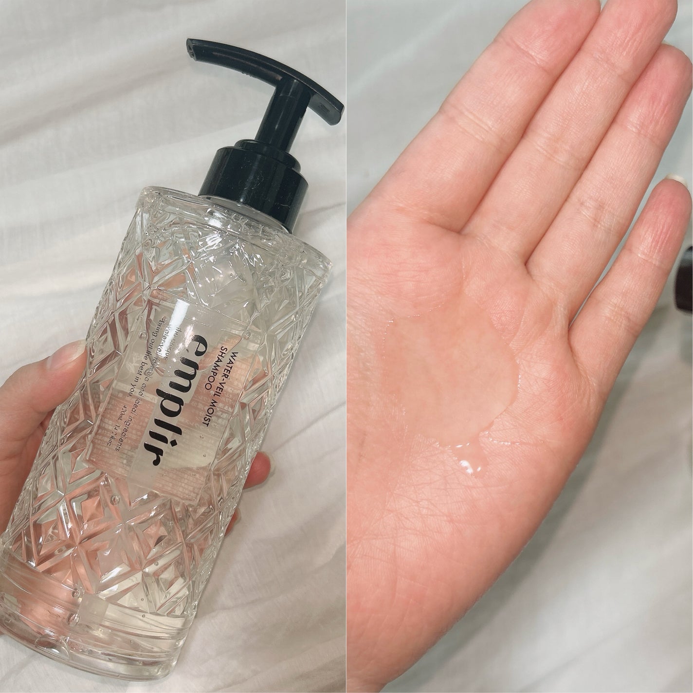 ウォーターベール モイストシャンプー/トリートメント/emplir/市販シャンプーを使ったクチコミ(2枚目)