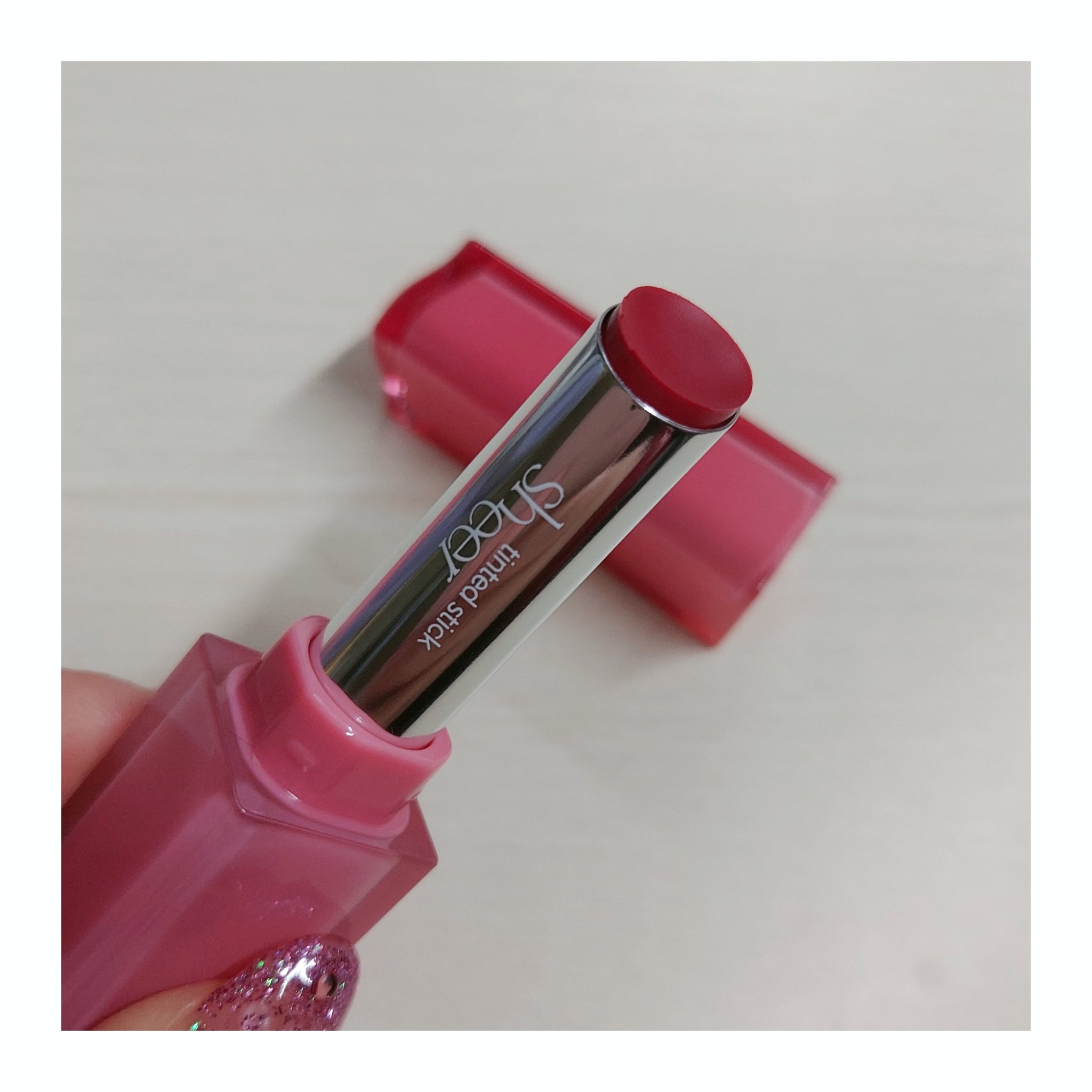 シアーティンテッドスティック/rom&nd/口紅を使ったクチコミ（2枚目）