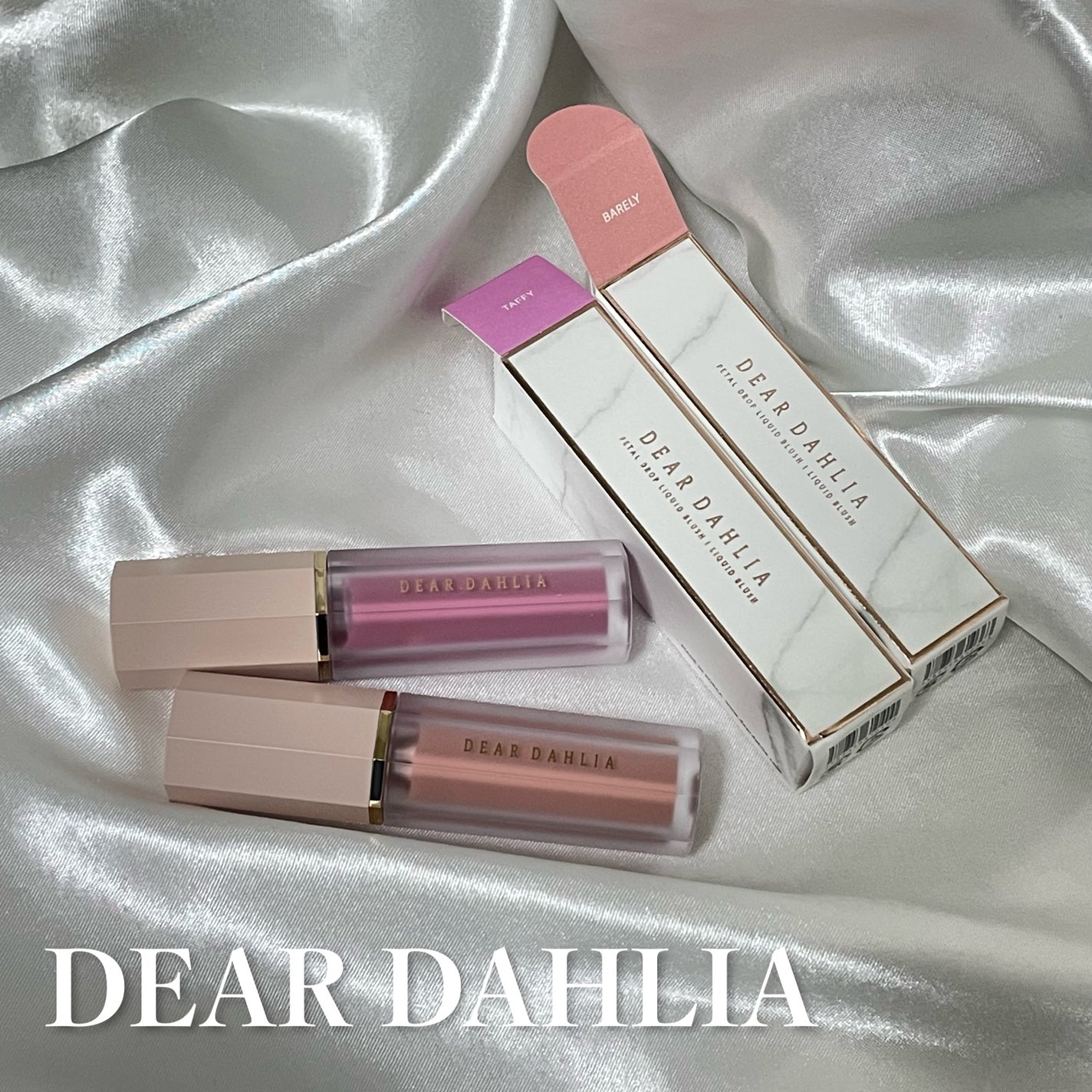 ペタルドロップリキッドブラッシャー/DEAR DAHLIA/リキッドチークを使ったクチコミ(1枚目)