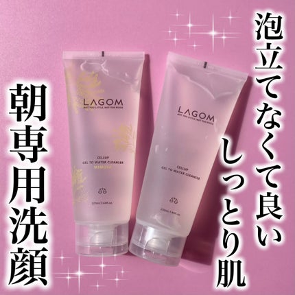 ジェルトゥウォーター クレンザー(KI)(朝洗顔料)/LAGOM /その他洗顔料を使ったクチコミ(1枚目)