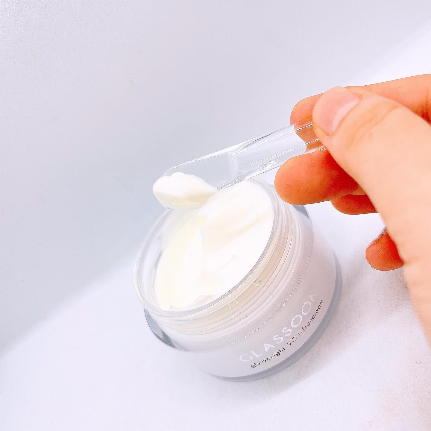 グラスーン　グルタブライト　ＶＣ　リフタンクリーム/GLASSOON/フェイスクリームを使ったクチコミ（3枚目）